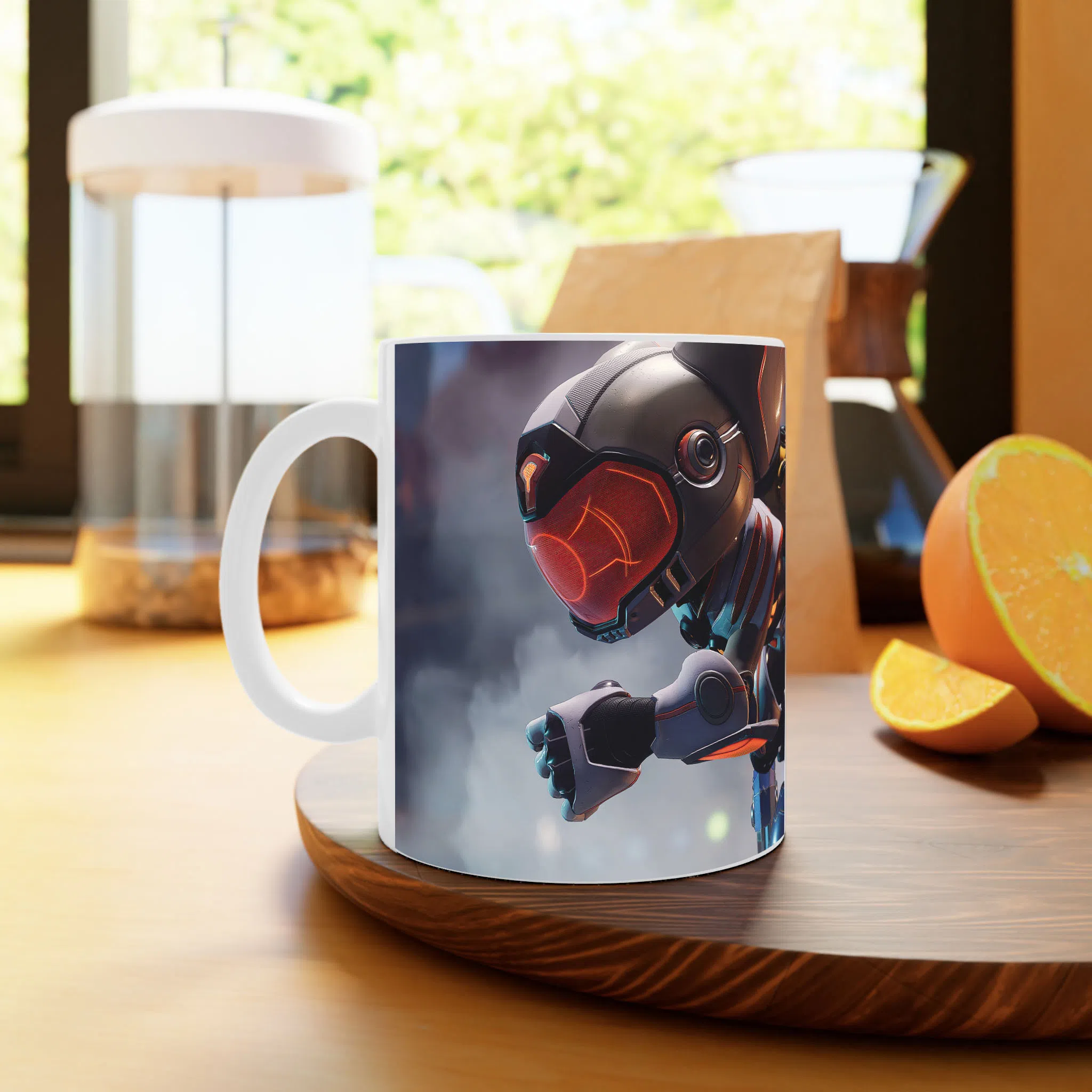 ماگ لیمینات طرح بازی Ratchet And Clank Game کد NM9229 — تصویر 3