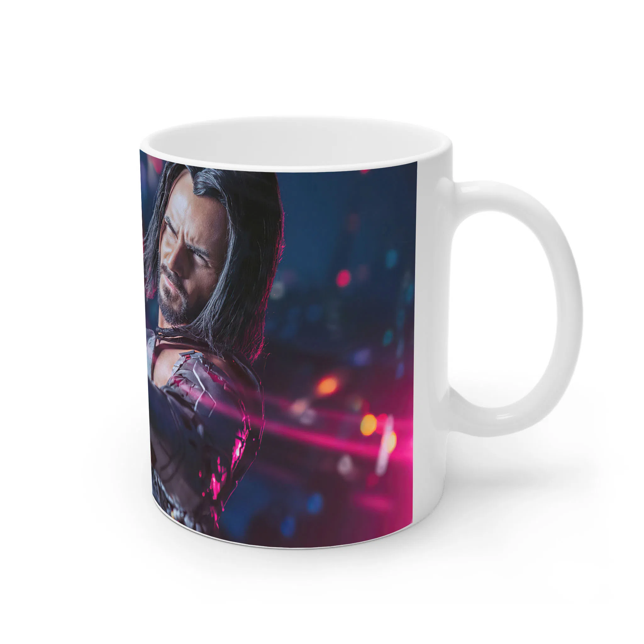 ماگ لیمینات طرح بازی سایبرپانک Cyberpunk 2077 Game کد NM6622 — تصویر 4