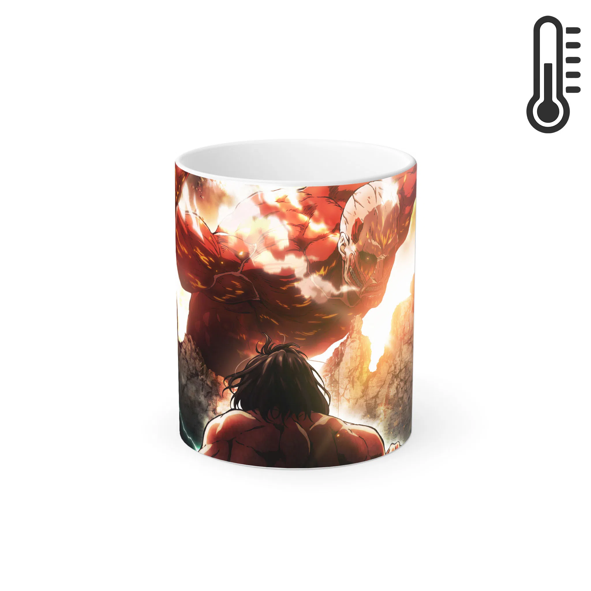 ماگ حرارتی لیمینات طرح انیمه حمله به غول ها - Shingeki no Kyojin - Attack on Titan کد NM0481
