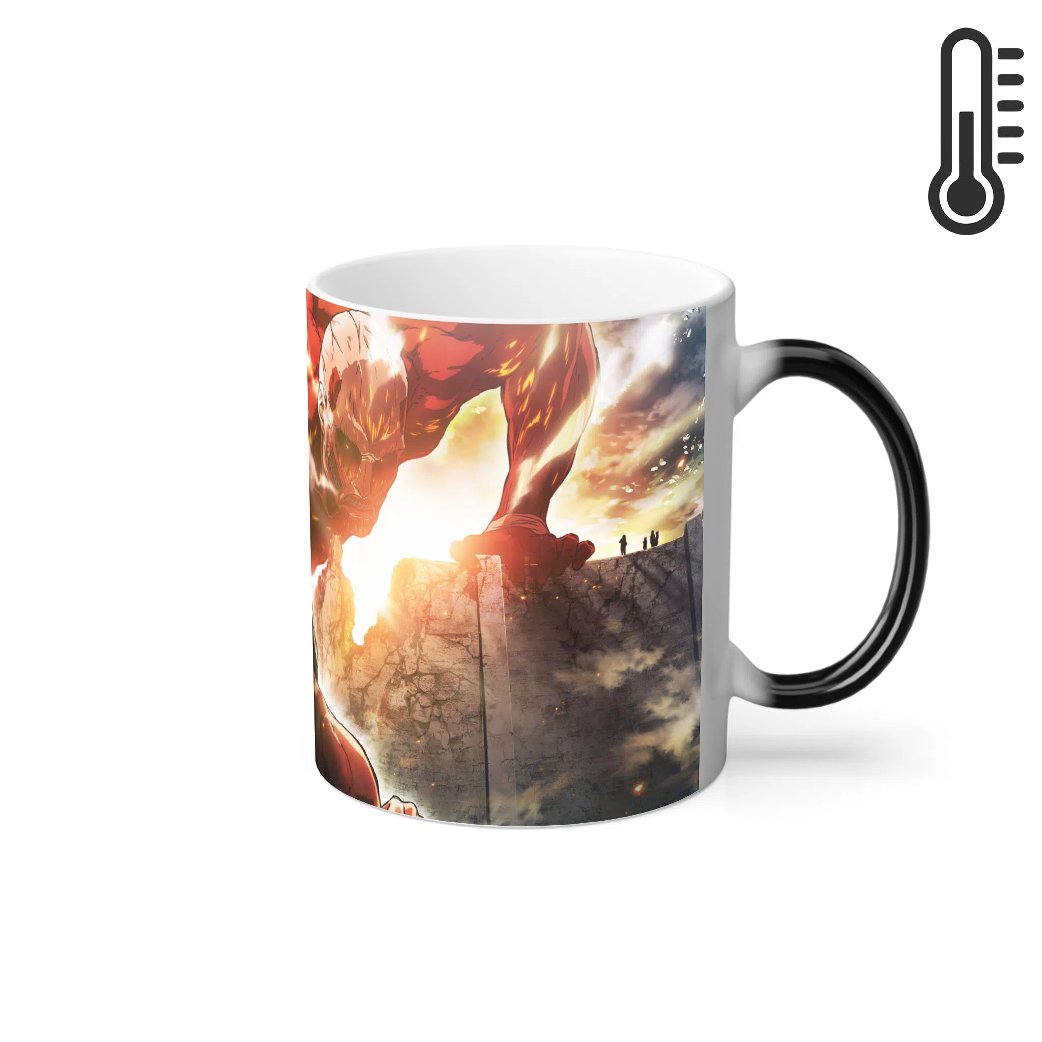 ماگ حرارتی لیمینات طرح انیمه حمله به غول ها - Shingeki no Kyojin - Attack on Titan کد NM0481 — تصویر 2