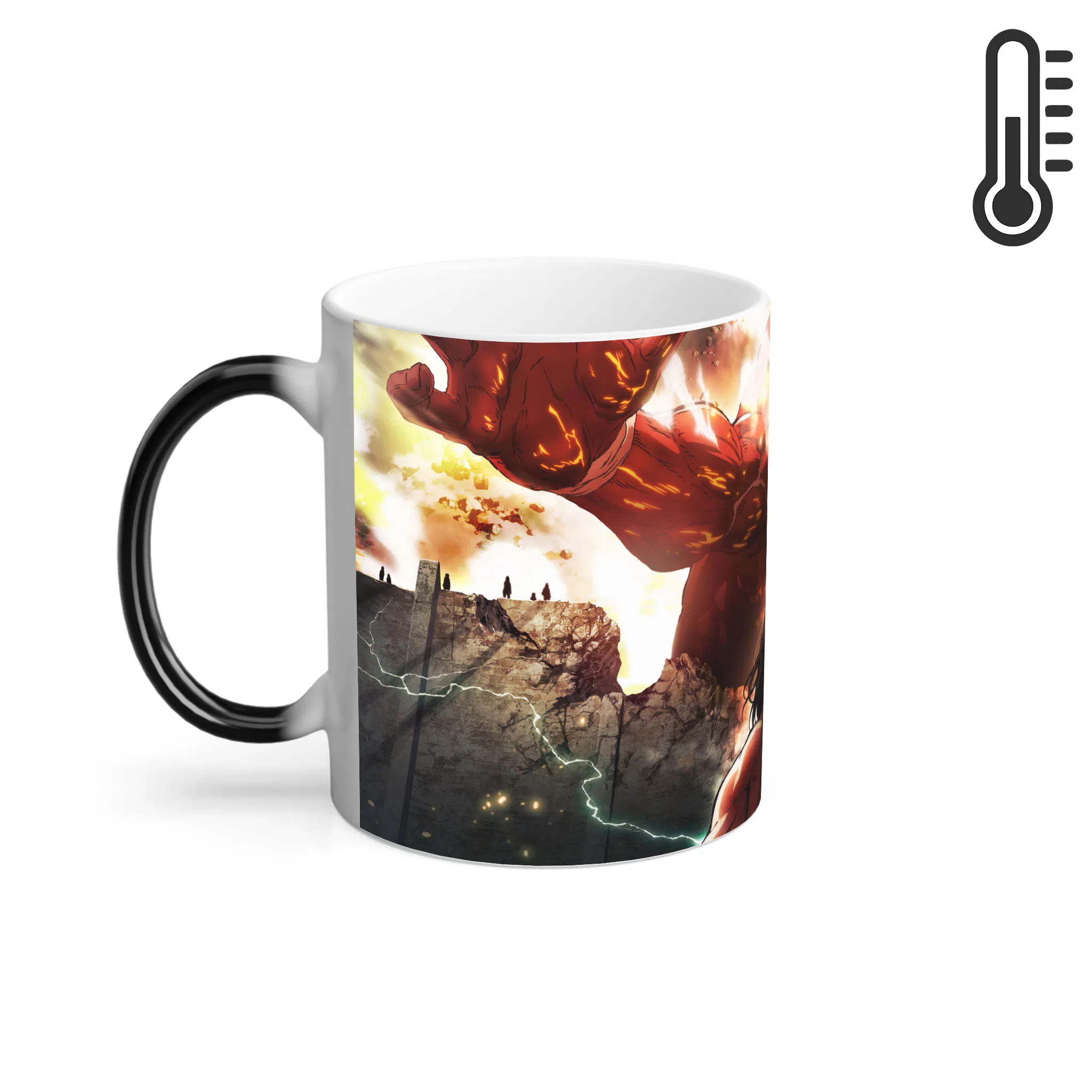 ماگ حرارتی لیمینات طرح انیمه حمله به غول ها - Shingeki no Kyojin - Attack on Titan کد NM0481 — تصویر 3