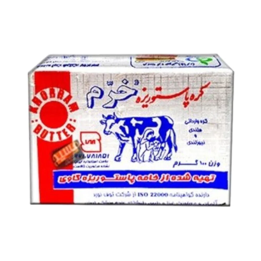 کره حیوانی پاستوریزه خرم 100 گرم
