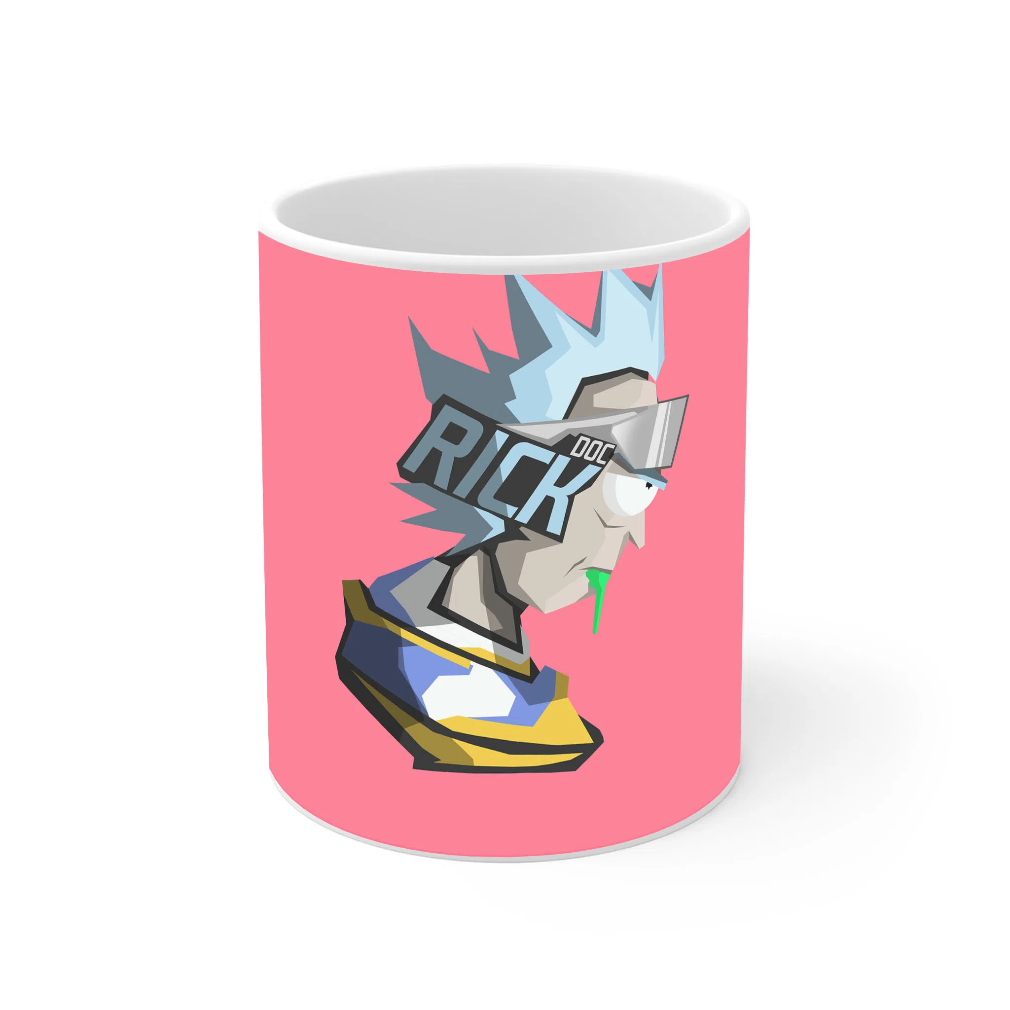 ماگ لیمینات طرح سریال ریک و مورتی Rick and Morty کد NM4903