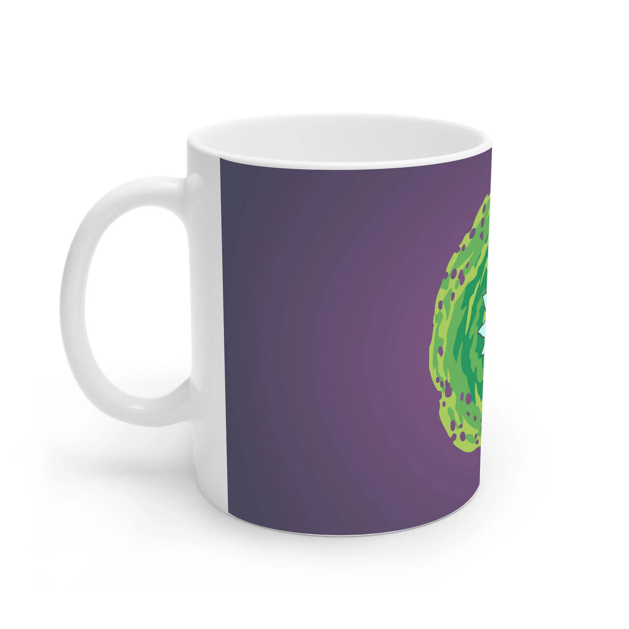 ماگ لیمینات طرح سریال ریک و مورتی Rick and Morty کد NM4934 — تصویر 2