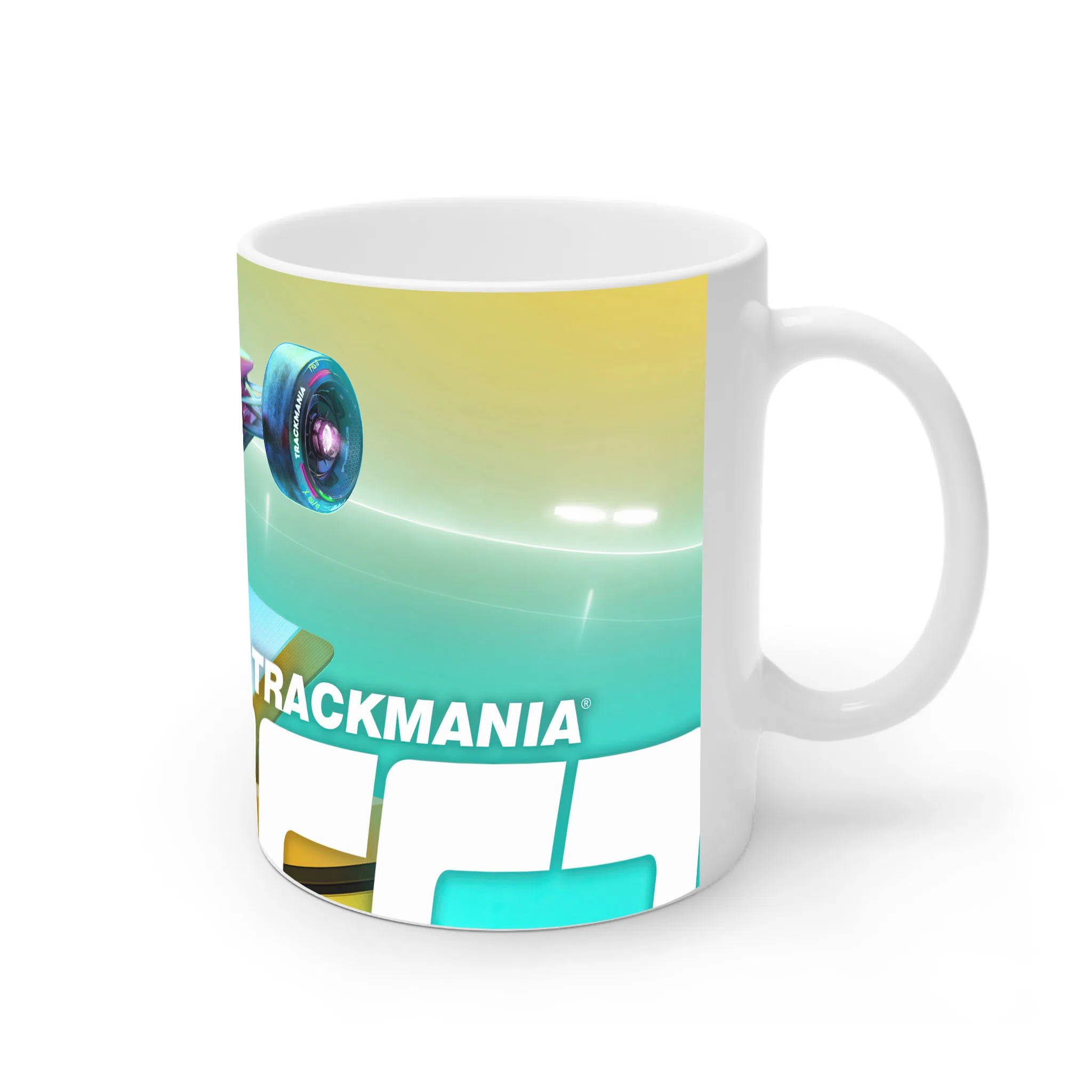 ماگ لیمینات طرح بازی Trackmania Game کد NM10261 — تصویر 3