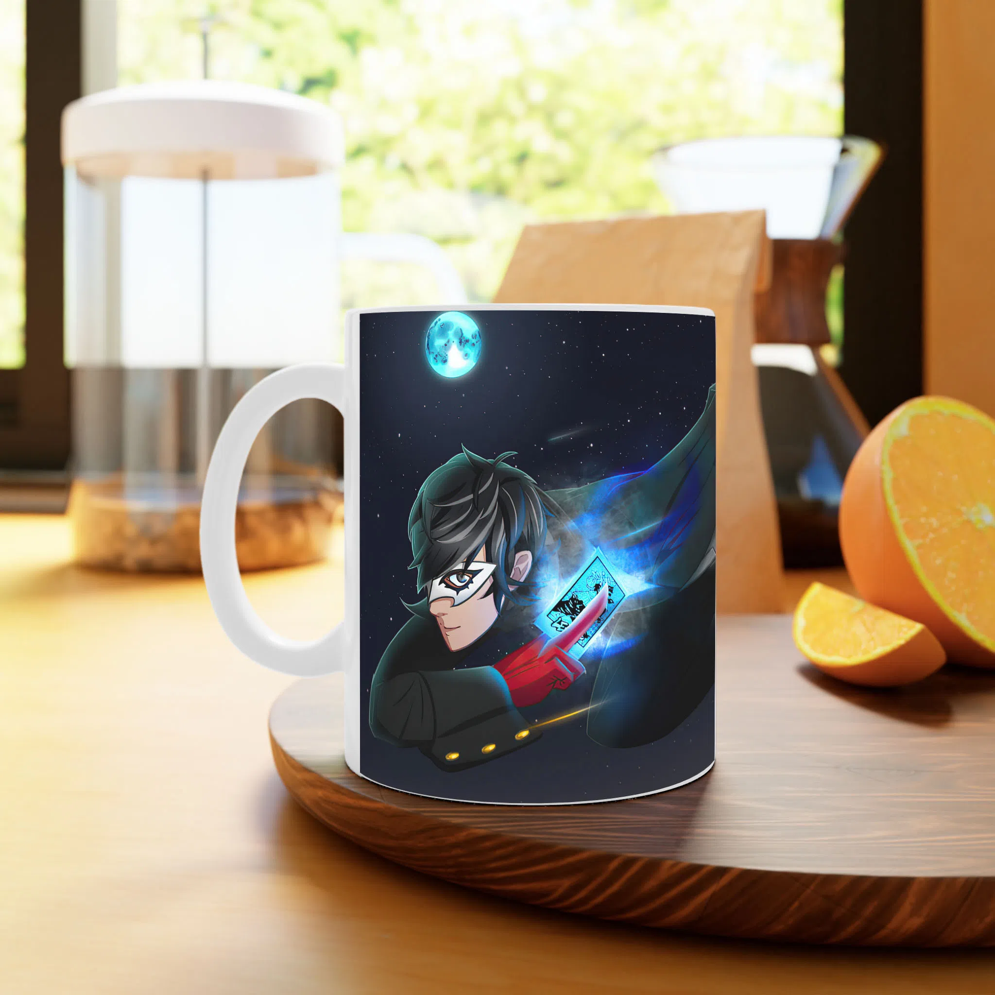 ماگ لیمینات طرح بازی Persona Game کد NM8827 — تصویر 3