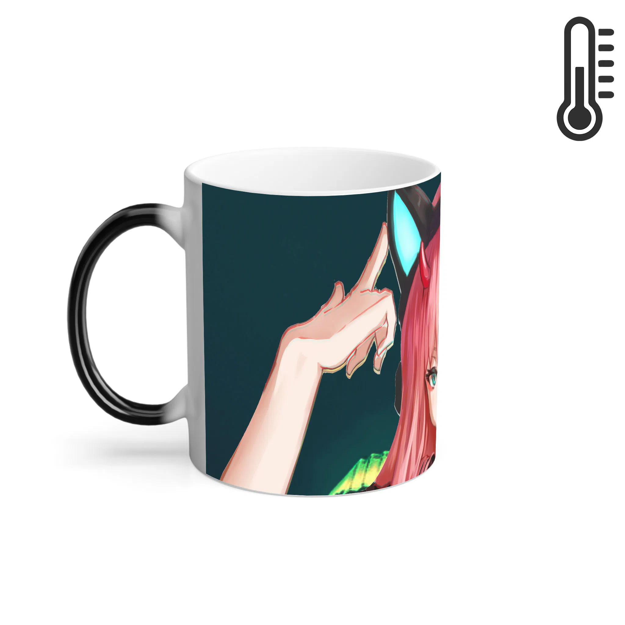 ماگ حرارتی لیمینات طرح انیمه Darling in the Franxx کد NM0602 — تصویر 2