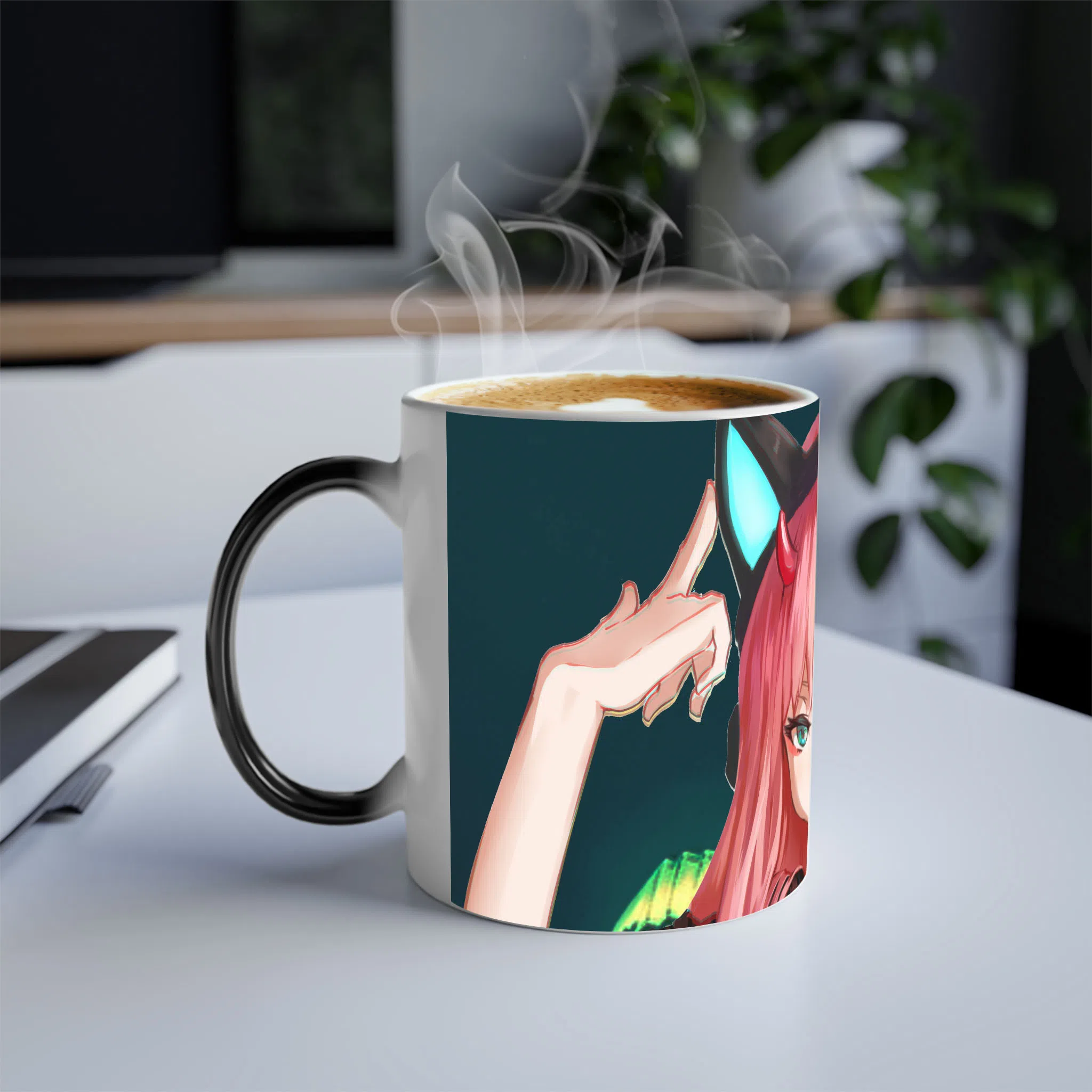 ماگ حرارتی لیمینات طرح انیمه Darling in the Franxx کد NM0602 — تصویر 3
