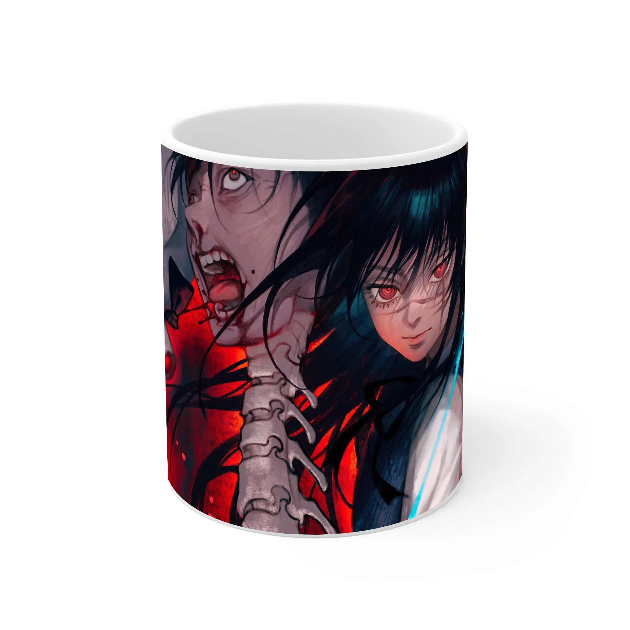 ماگ لیمینات طرح انیمه مرد اره برقی - Chainsaw Man کد NM0562