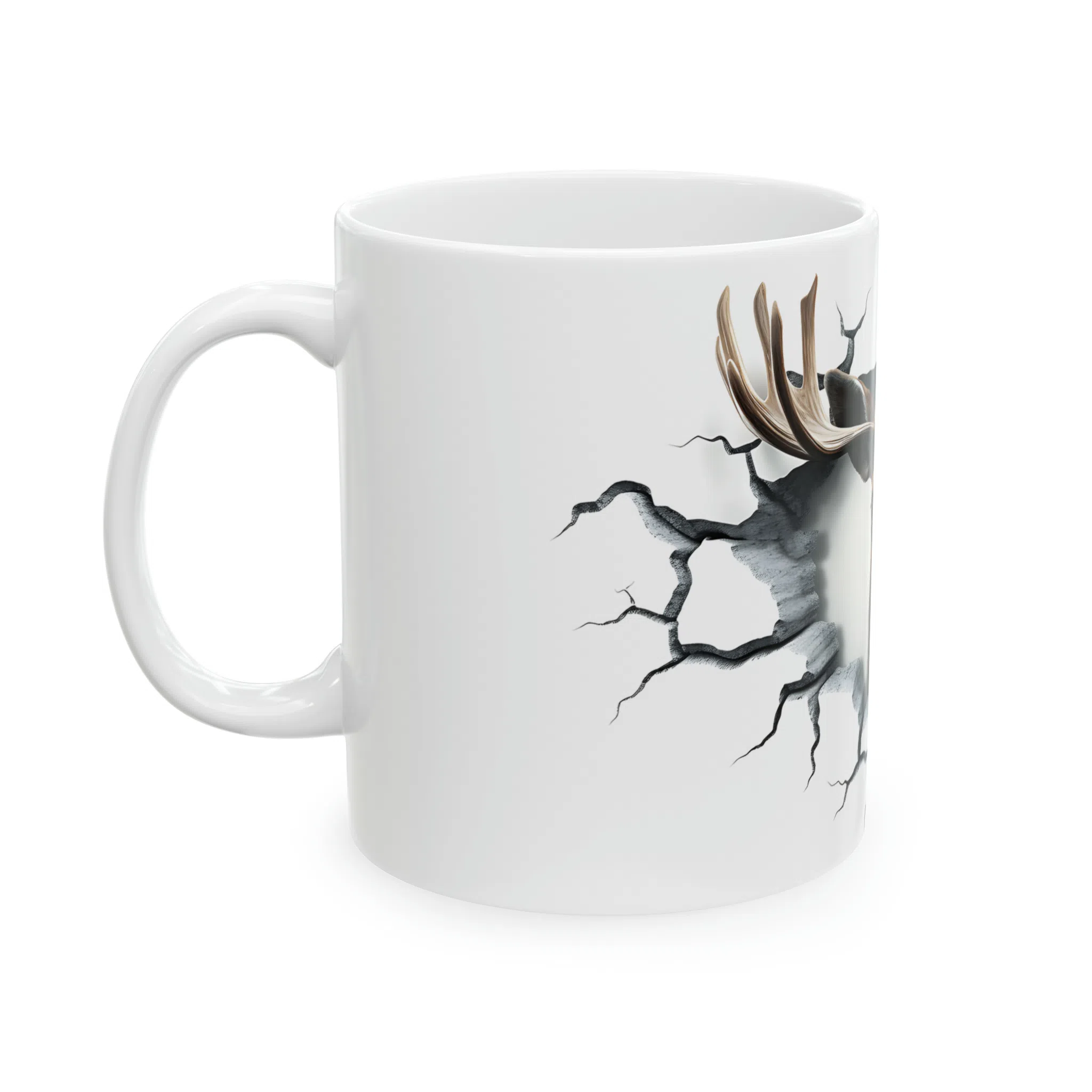 ماگ طرح سه بعدی گوزن deer مدل NM3168 — تصویر 2