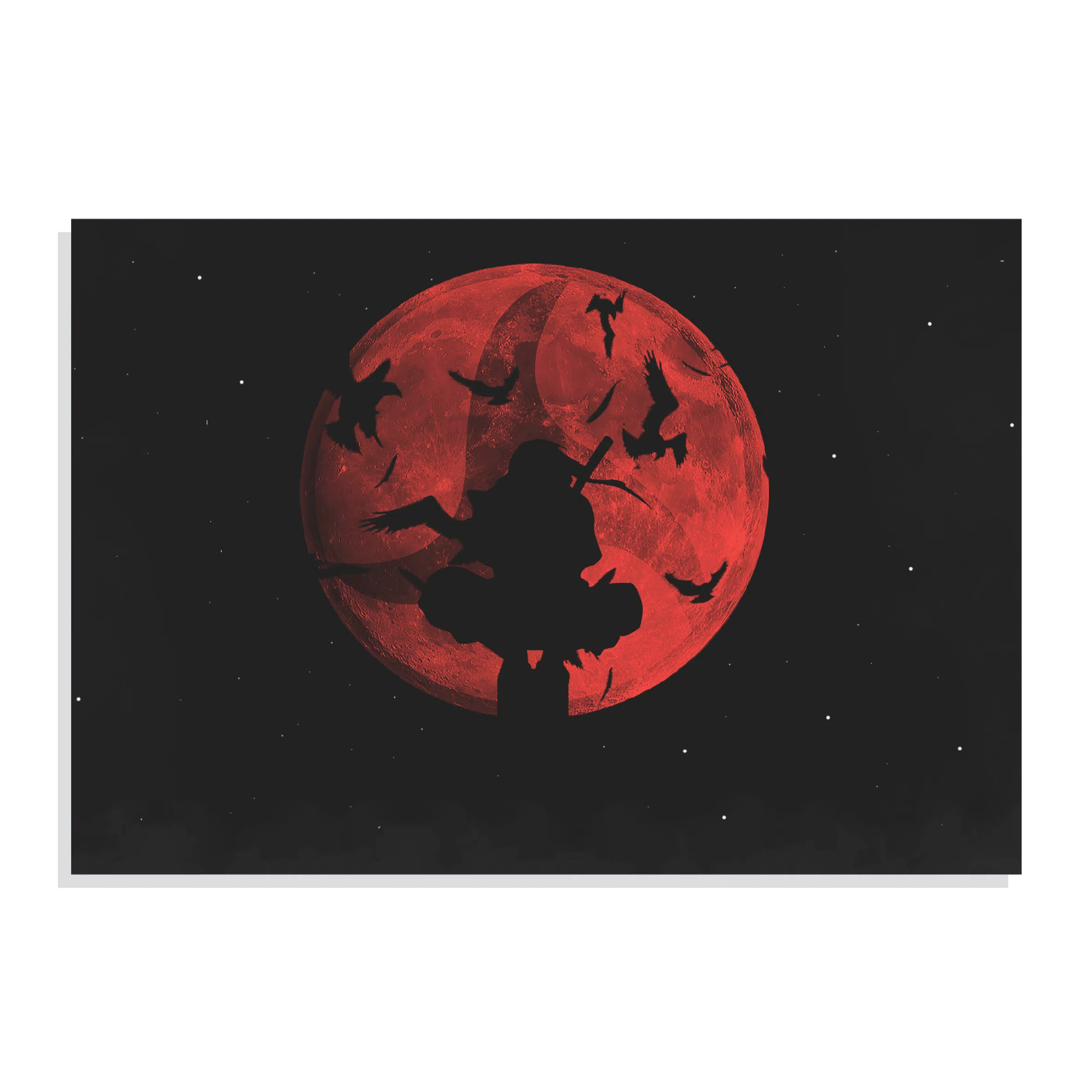 پوستر طرح انیمه ناروتو ایتاچی مدل M0535