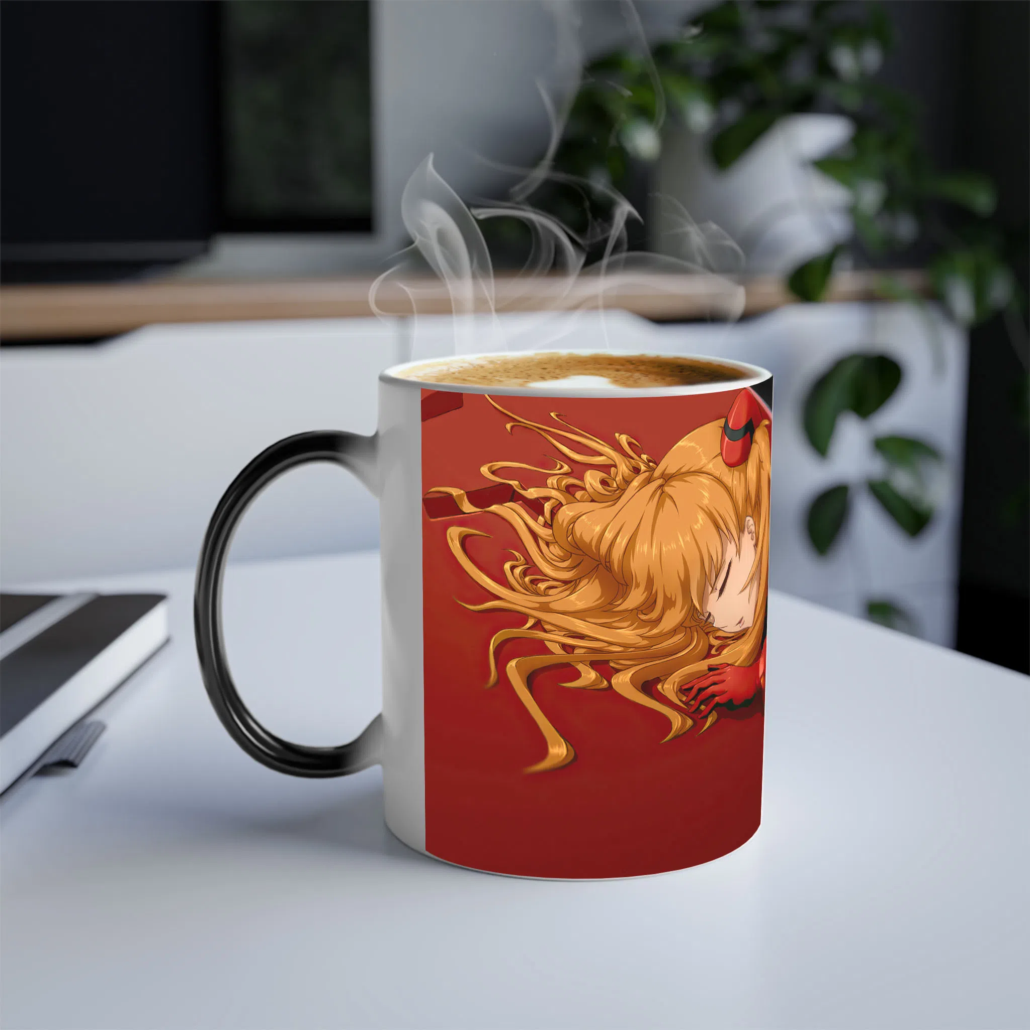 ماگ حرارتی لیمینات طرح انیمه Evangelion کد NM0798 — تصویر 3