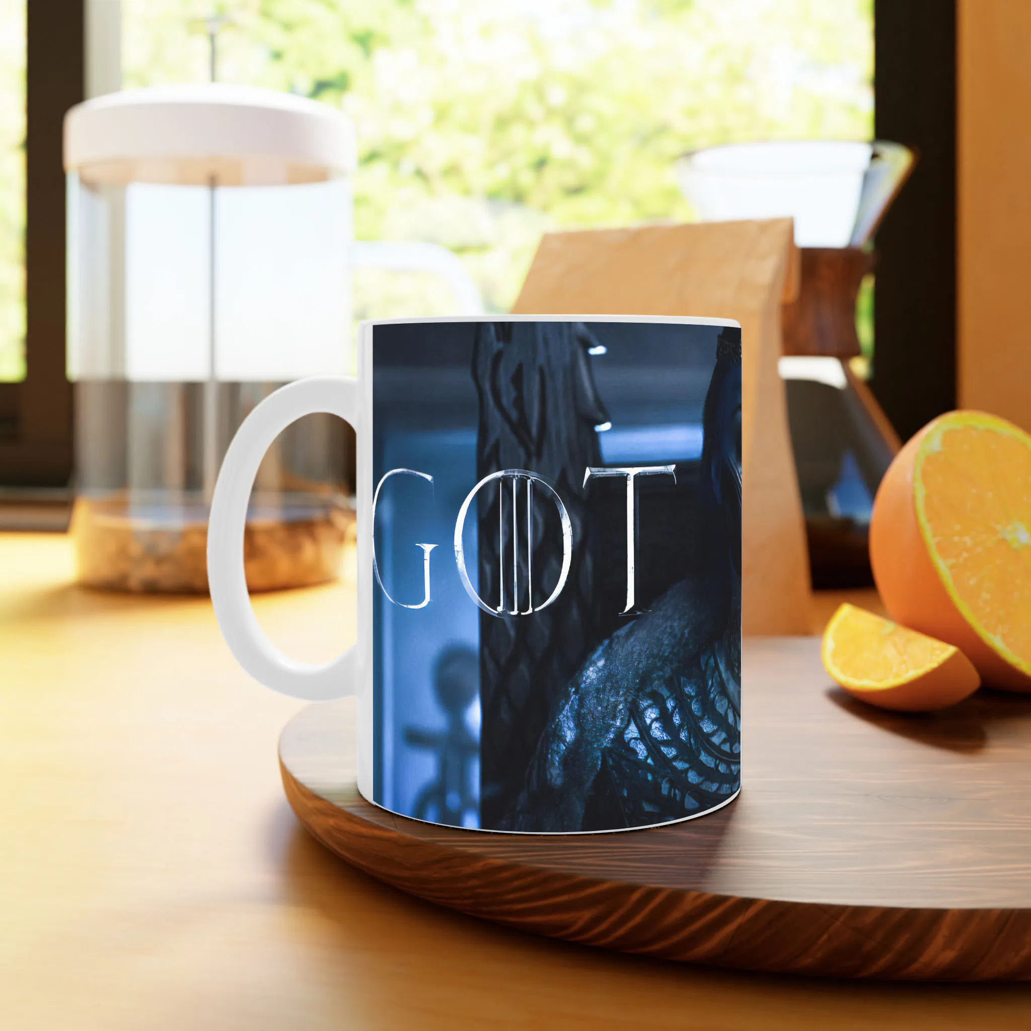 ماگ لیمینات طرح سریال بازی تاج و تخت Game of Thrones کد NM4295 — تصویر 2