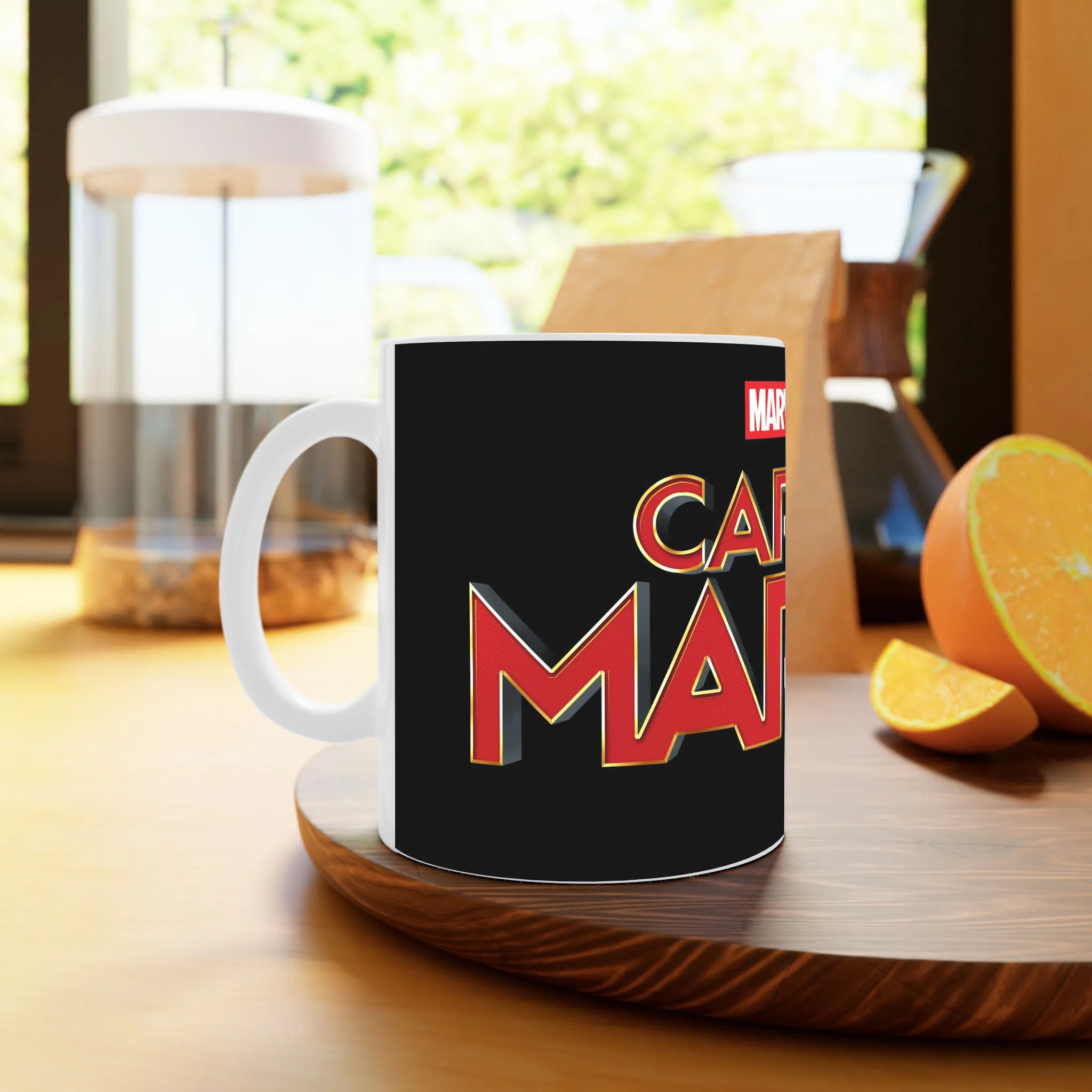 ماگ لیمینات طرح فیلم Captain Marvel کد NM11030 — تصویر 2
