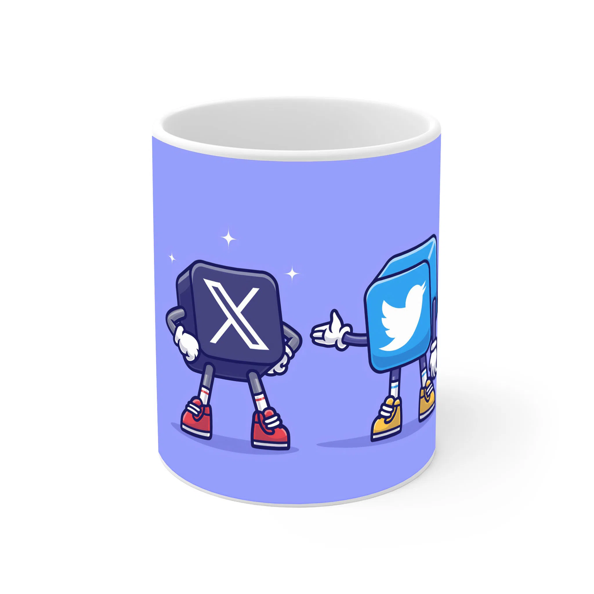 ماگ لیمینات طرح Twitter Bird Gone کد NM15101