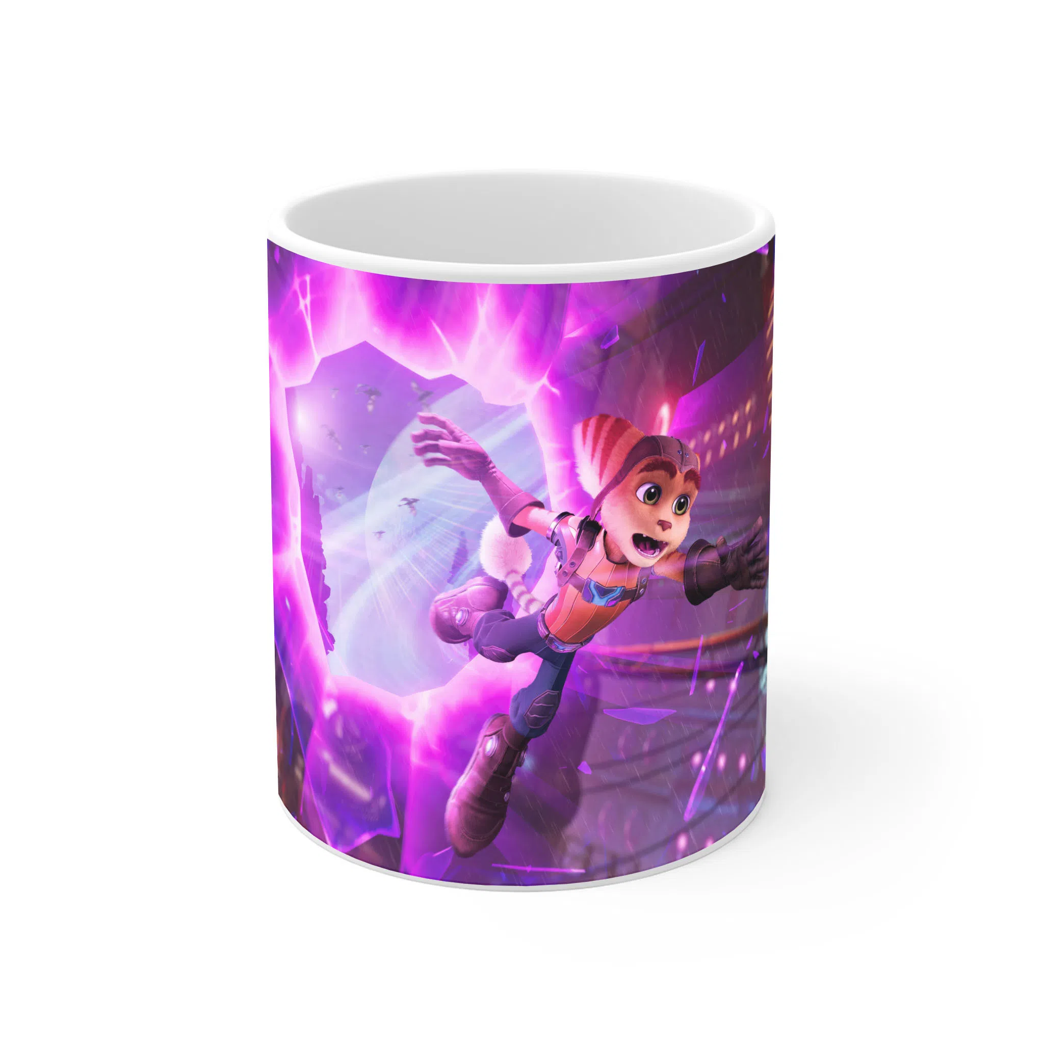 ماگ لیمینات طرح بازی Ratchet And Clank Game کد NM9234