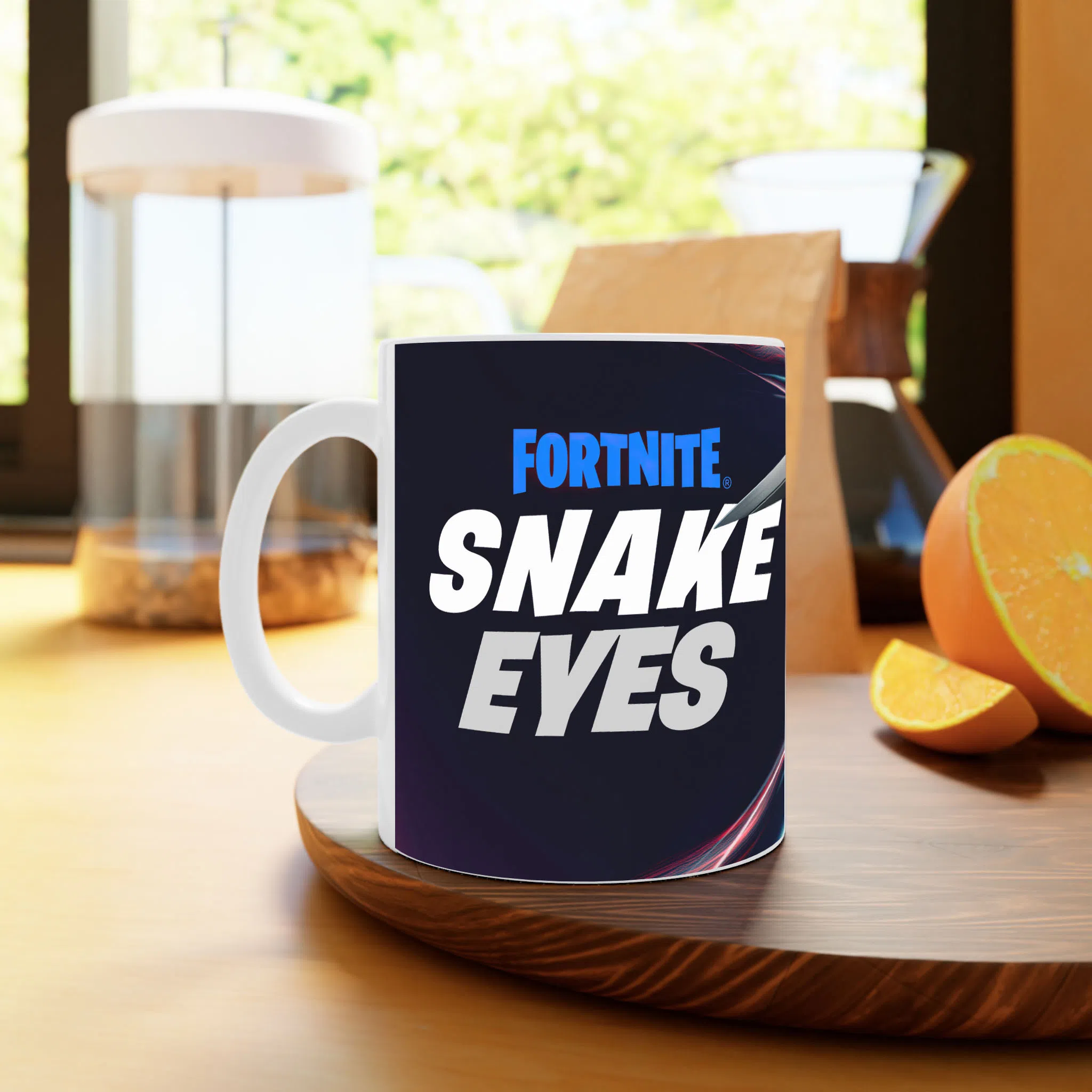 ماگ لیمینات طرح بازی فورتنایت Fortnite Game کد NM7386 — تصویر 3