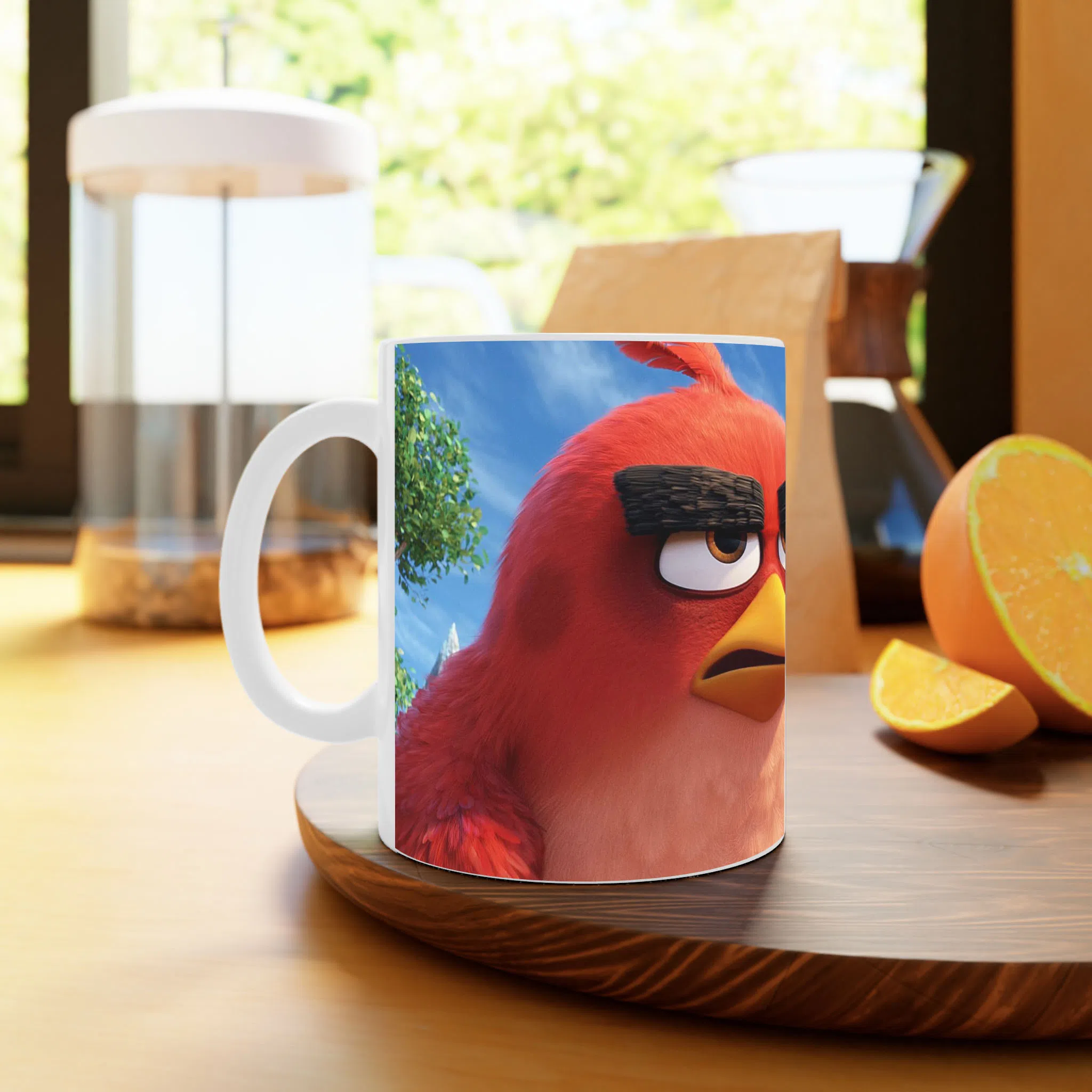 ماگ لیمینات طرح فیلم Angry Birds کد NM10503 — تصویر 2