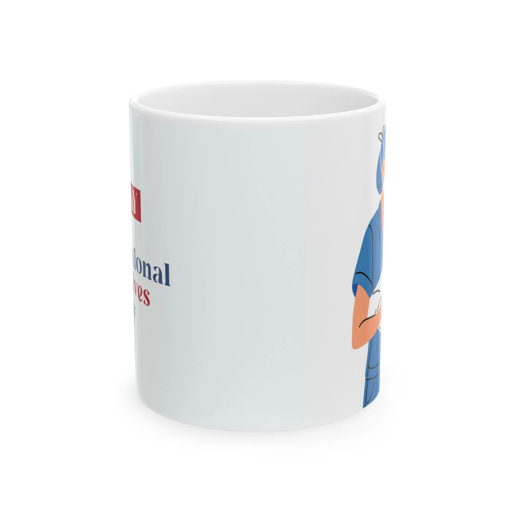 ماگ طرح روز ماما مدل NM3296 — تصویر 9