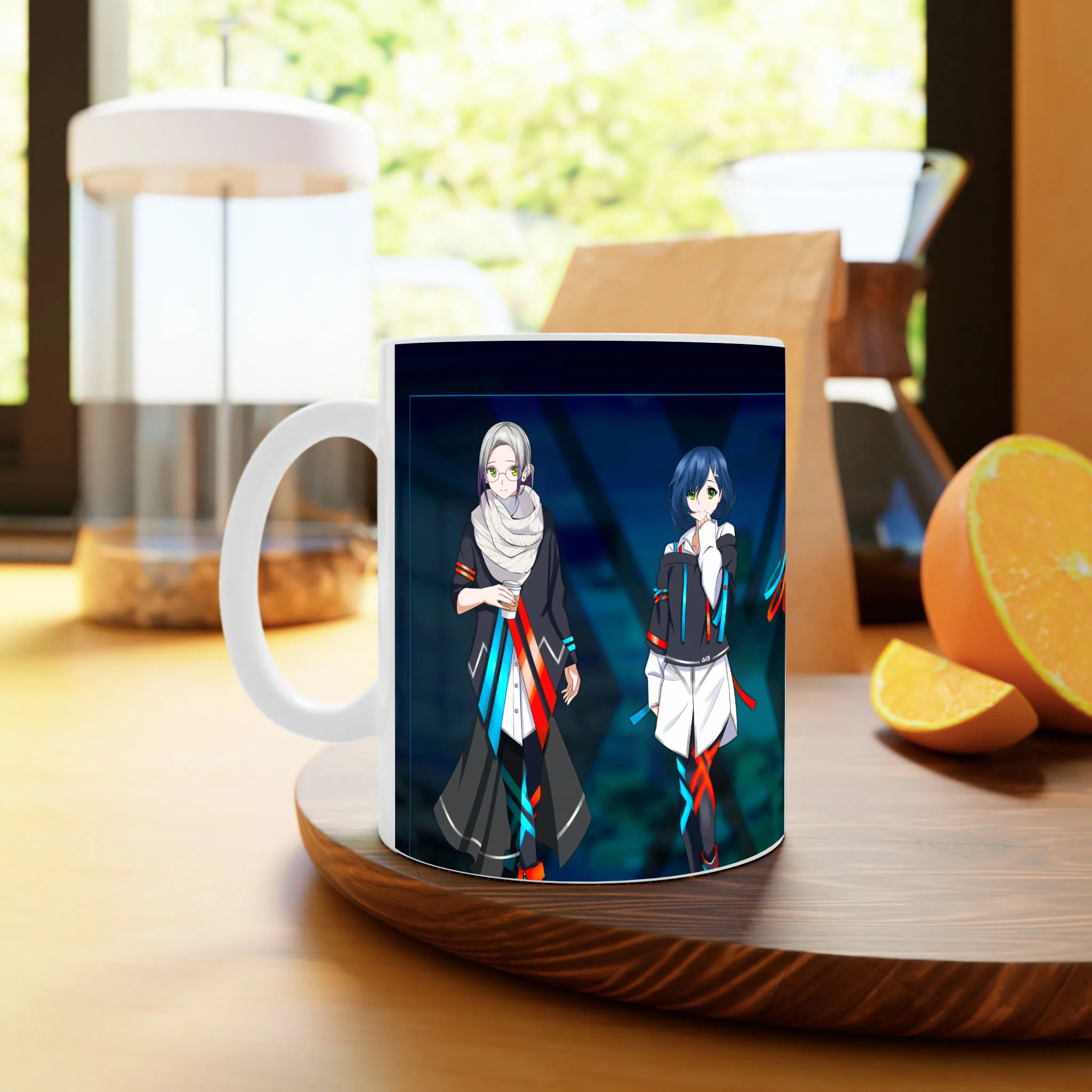 ماگ لیمینات طرح انیمه Darling in the Franxx کد NM0603 — تصویر 4