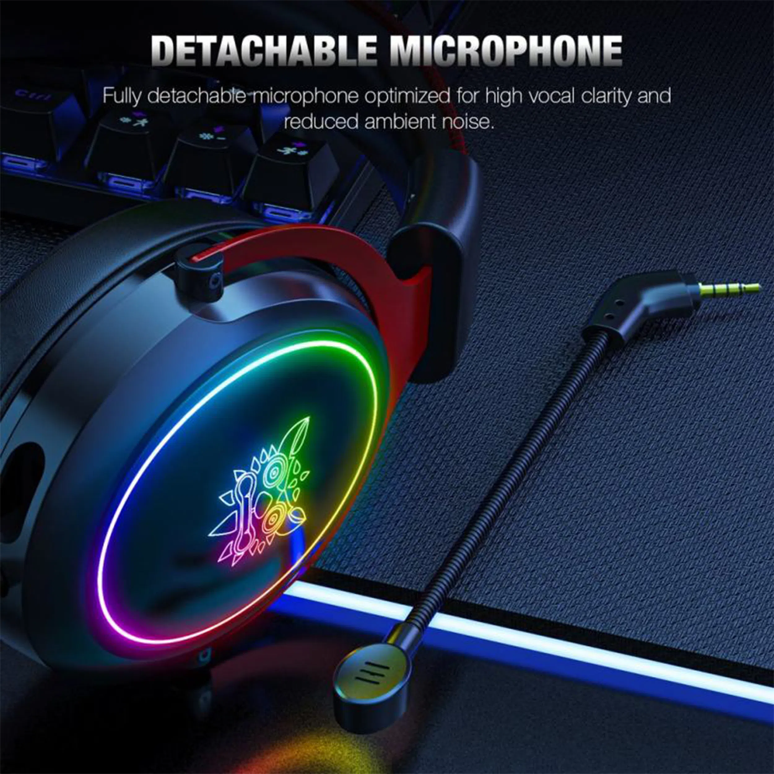 هدست مخصوص بازی اونیکوما مدل X10 devil — تصویر 2