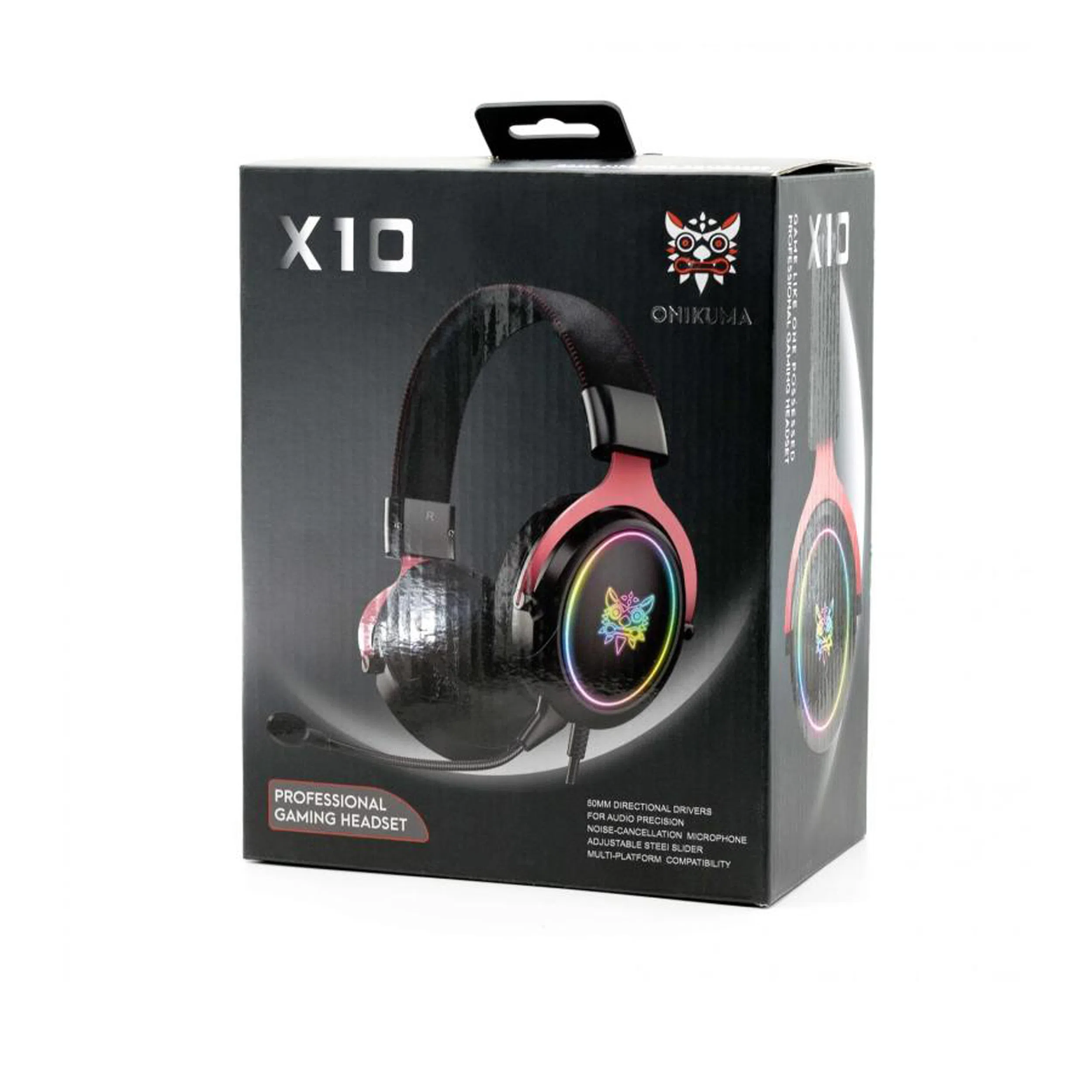 هدست مخصوص بازی اونیکوما مدل X10 devil — تصویر 3
