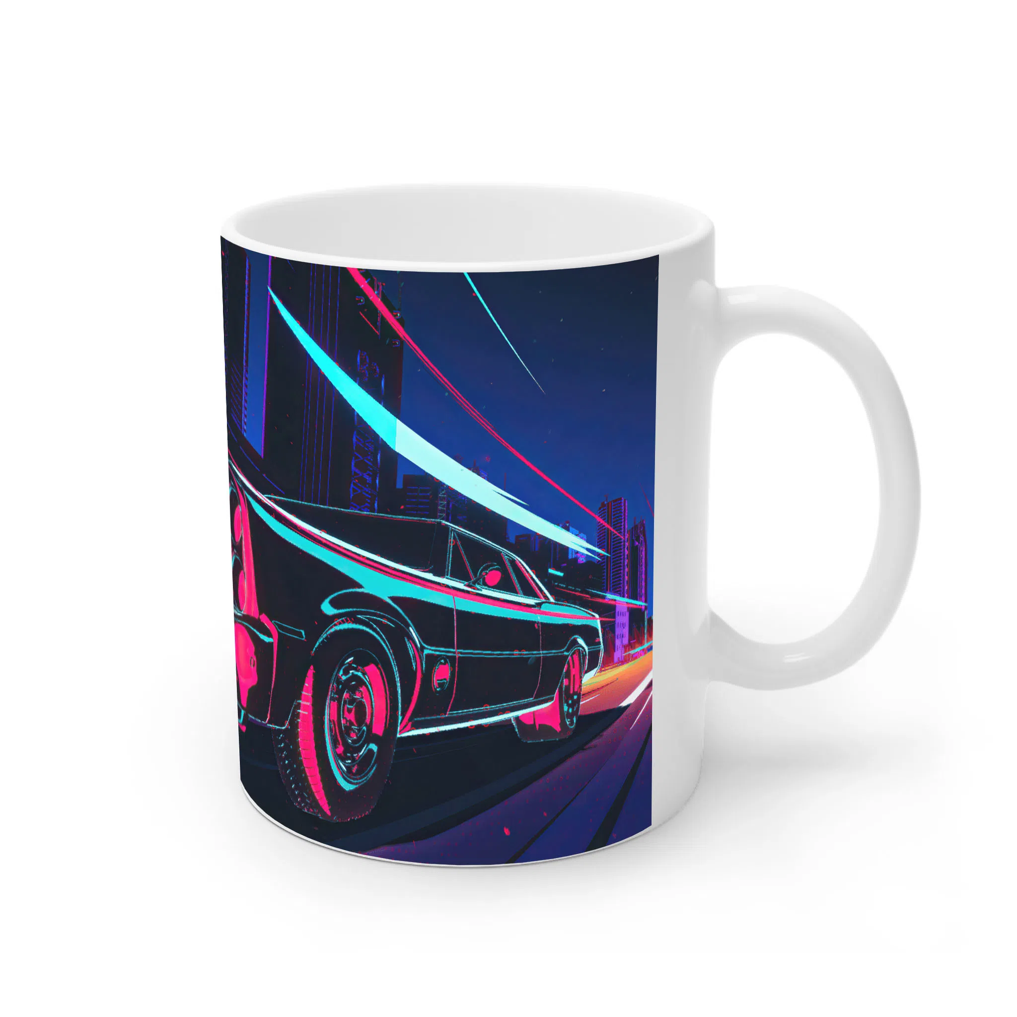 ماگ لیمینات طرح بازی سایبرپانک Cyberpunk 2077 Game کد NM6749 — تصویر 4