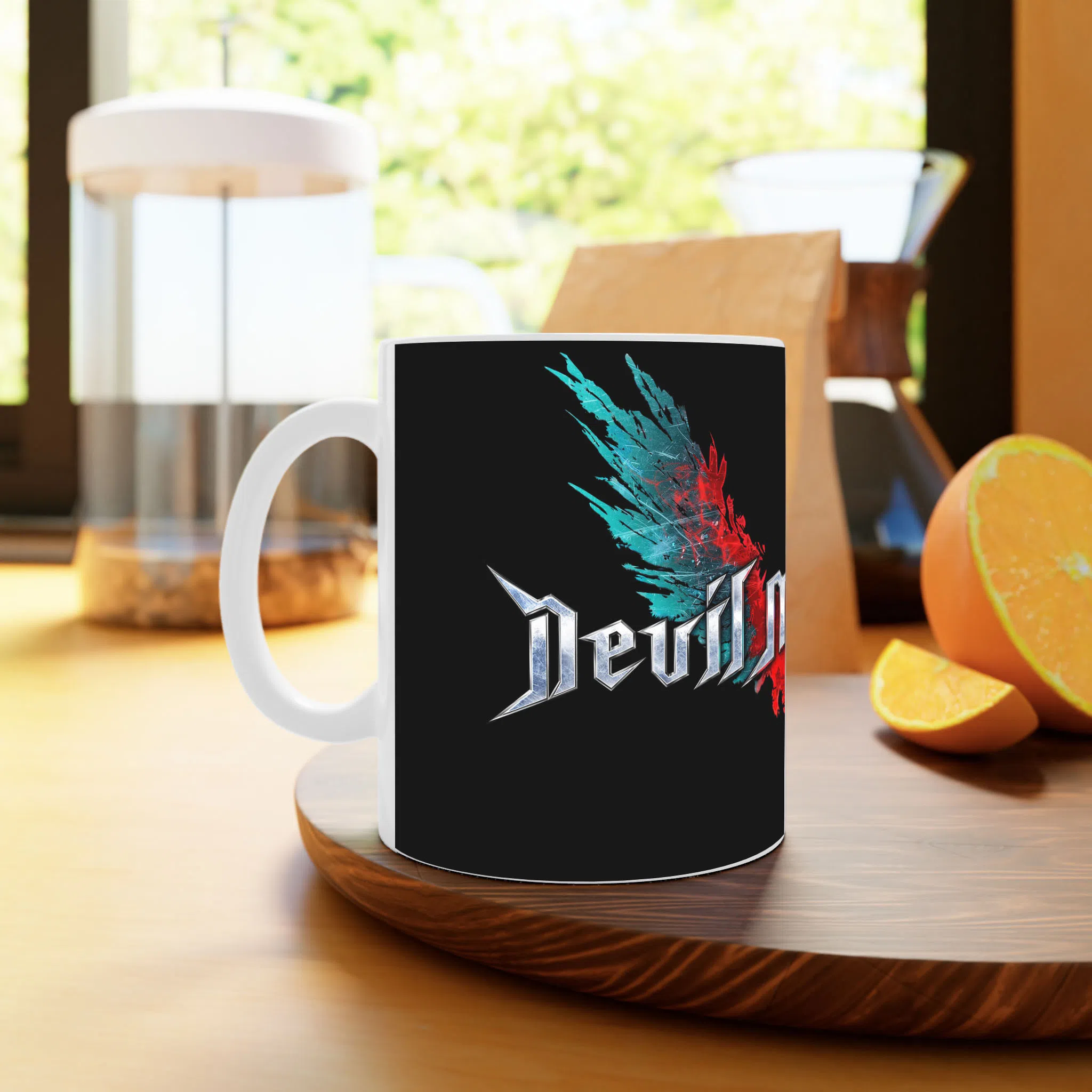ماگ لیمینات طرح بازی Devil May Cry Game کد NM6989 — تصویر 3