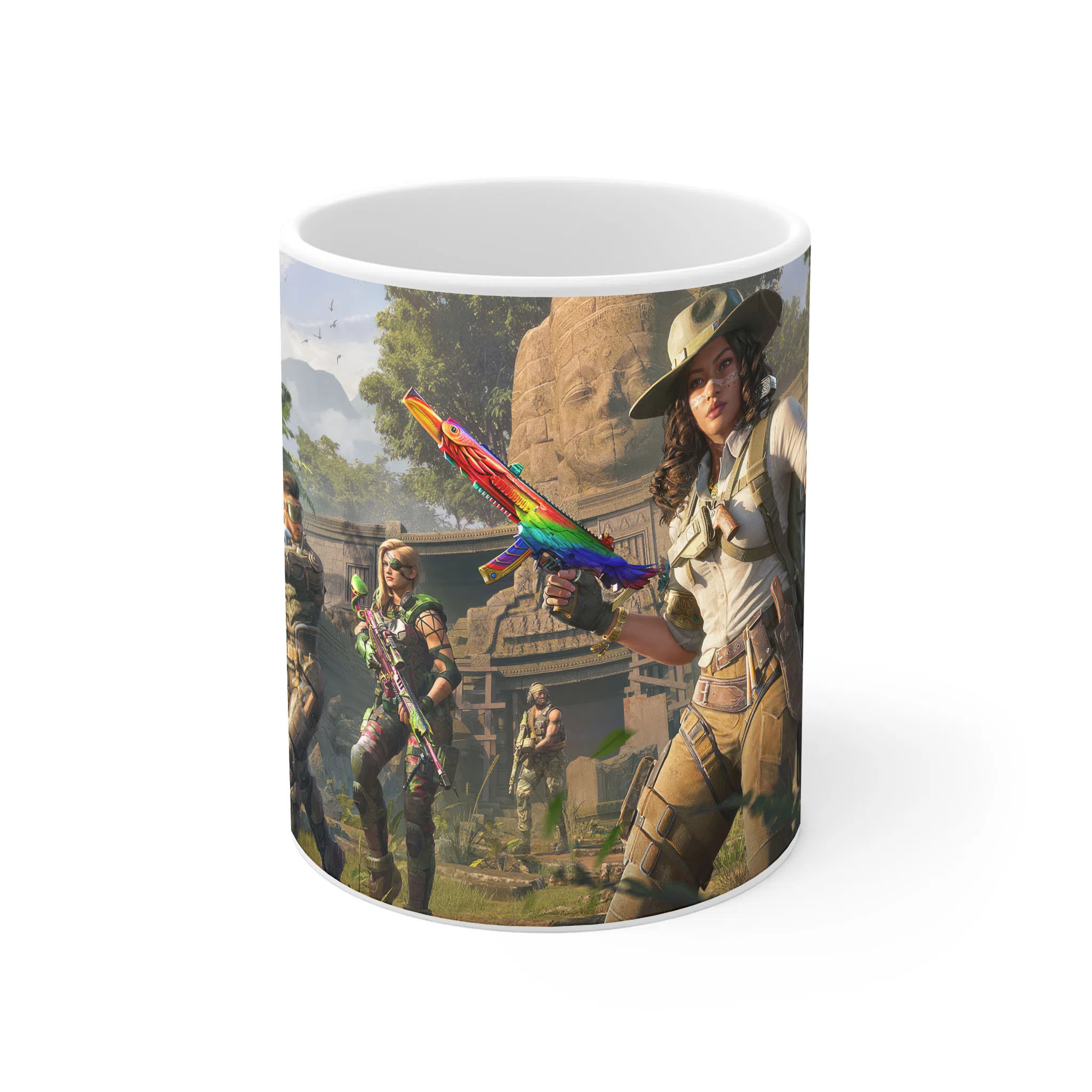 ماگ لیمینات طرح بازی ندای وظیفه Call of Duty Game کد NM6349 — تصویر 4
