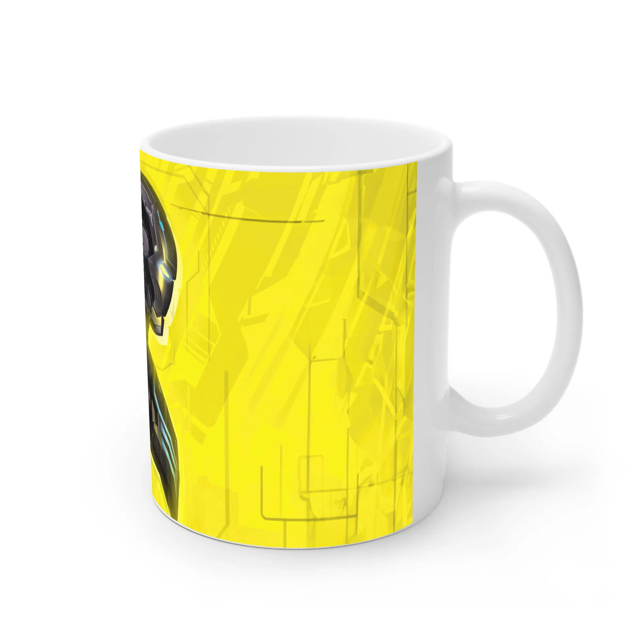 ماگ لیمینات طرح بازی سایبرپانک Cyberpunk 2077 Game کد NM6686 — تصویر 2