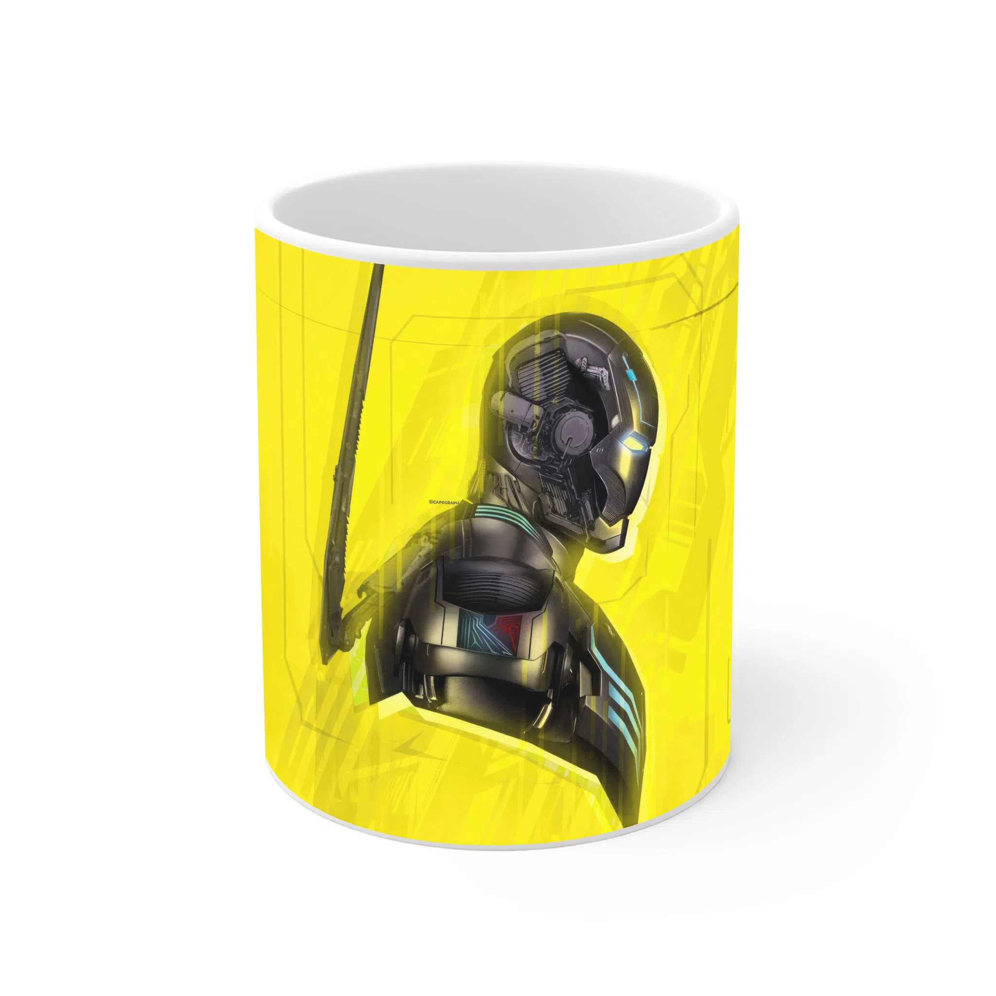 ماگ لیمینات طرح بازی سایبرپانک Cyberpunk 2077 Game کد NM6686 — تصویر 3