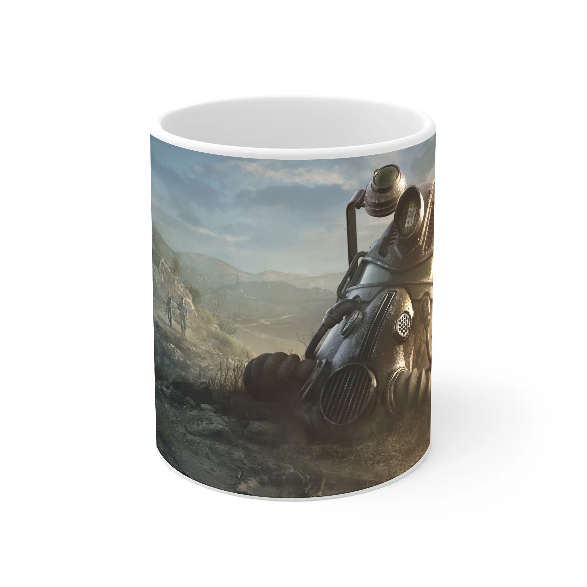 ماگ لیمینات طرح بازی Fallout Game کد NM7177 — تصویر 2