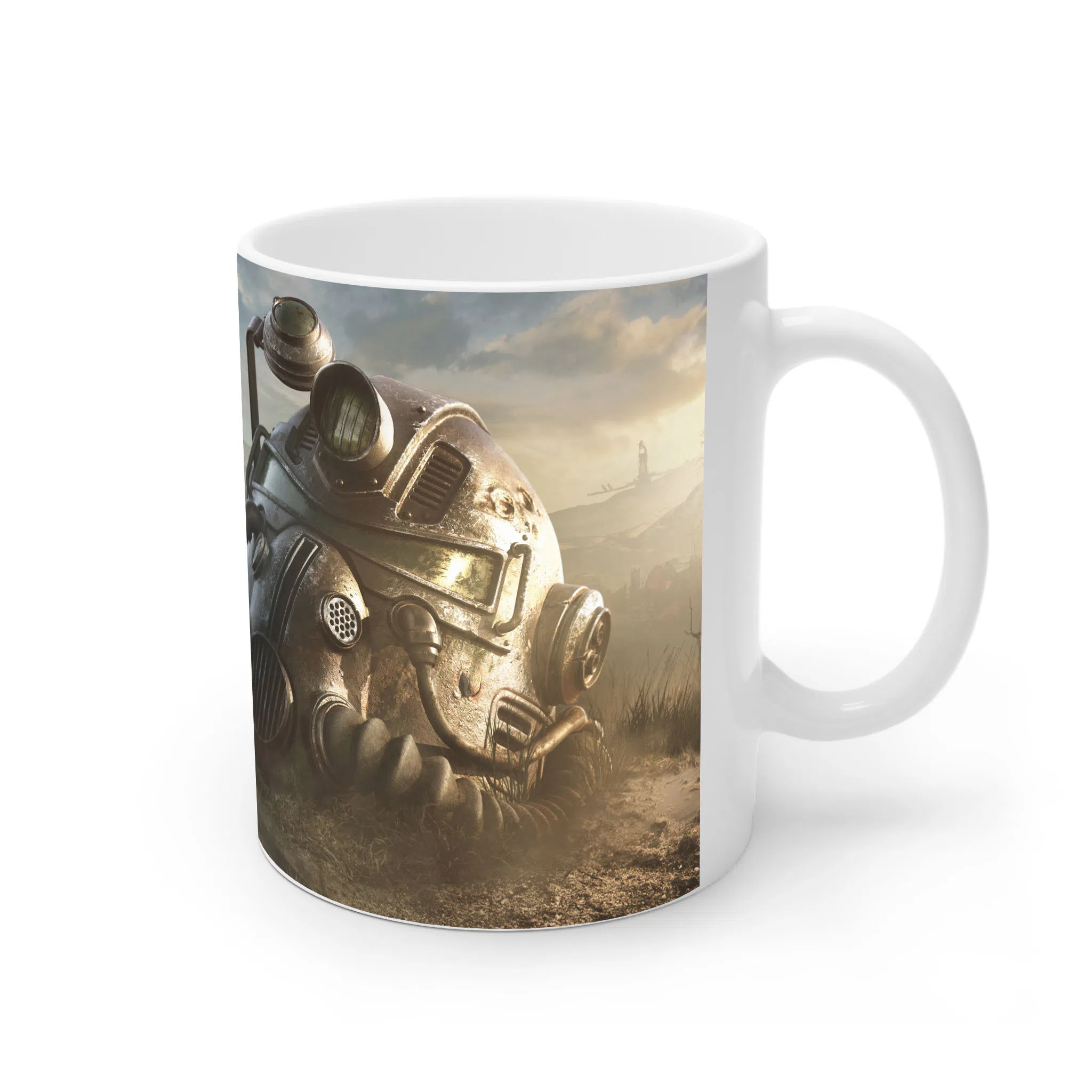 ماگ لیمینات طرح بازی Fallout Game کد NM7177 — تصویر 4