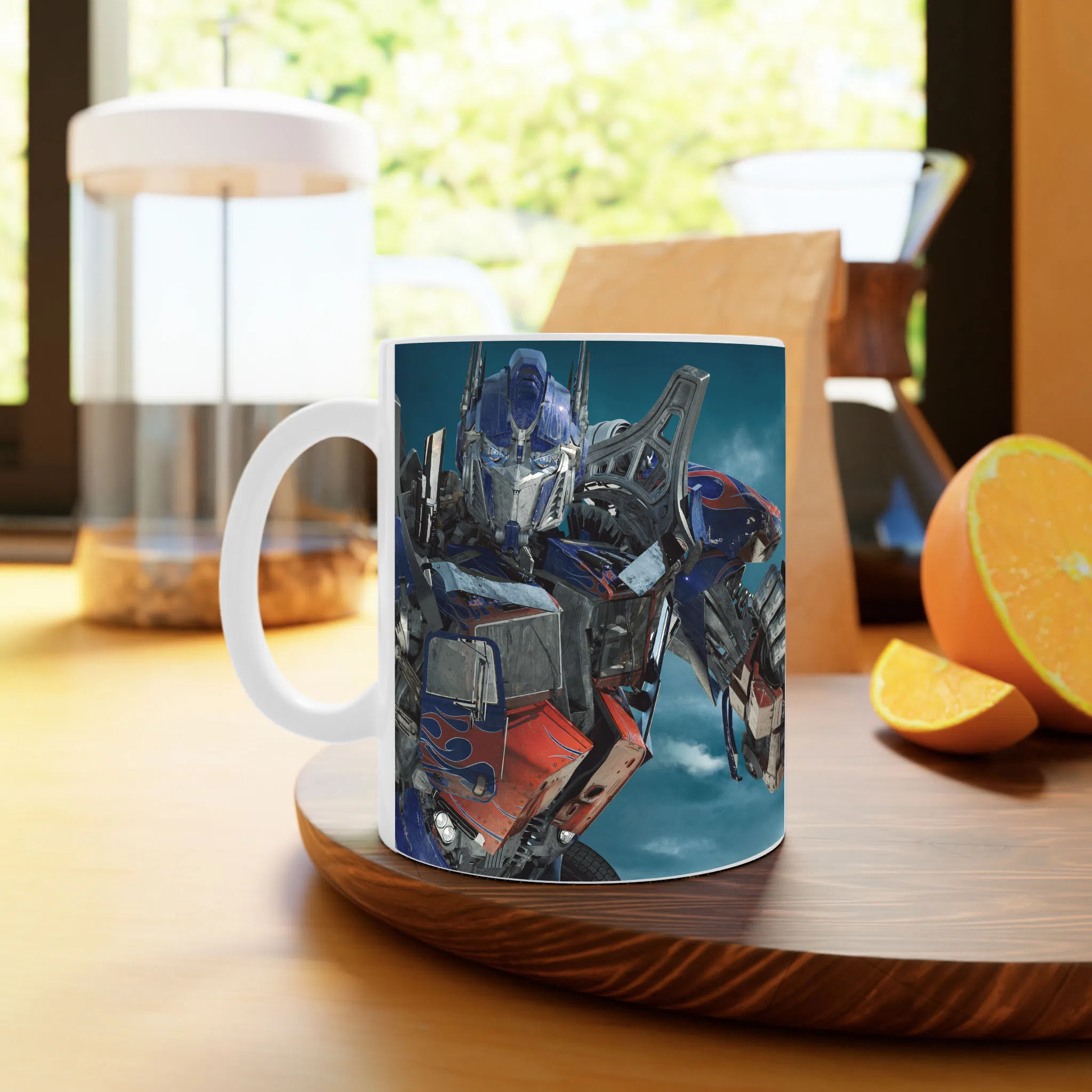 ماگ لیمینات طرح فیلم تبدیل شوندگان transformers کد NM13152 — تصویر 3