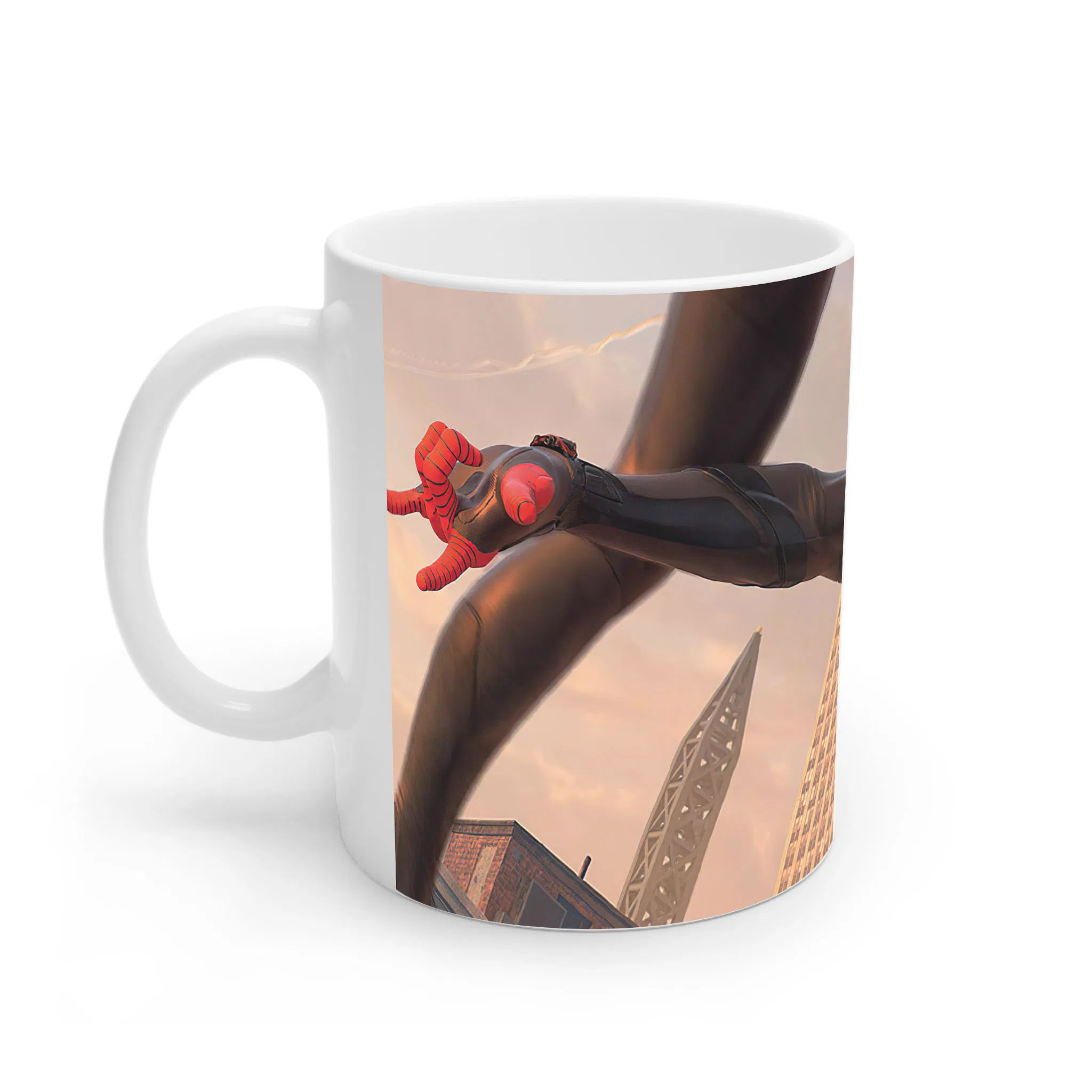 ماگ لیمینات طرح بازی اسپایدرمن مرد عنکبوتی Spider Man Game کد NM9648 — تصویر 2