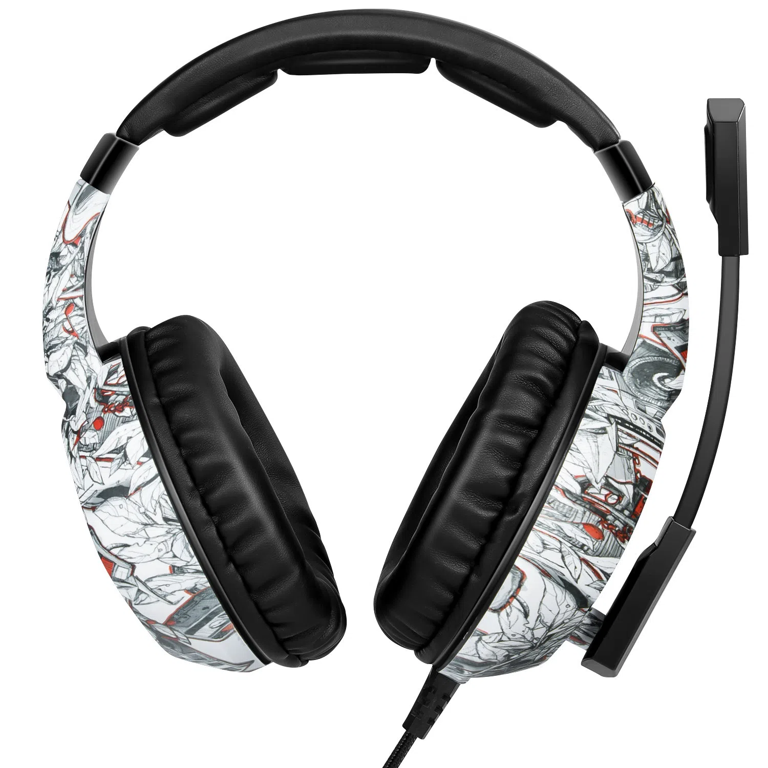 هدست مخصوص بازی اونیکوما مدل K19 Camo-White — تصویر 3
