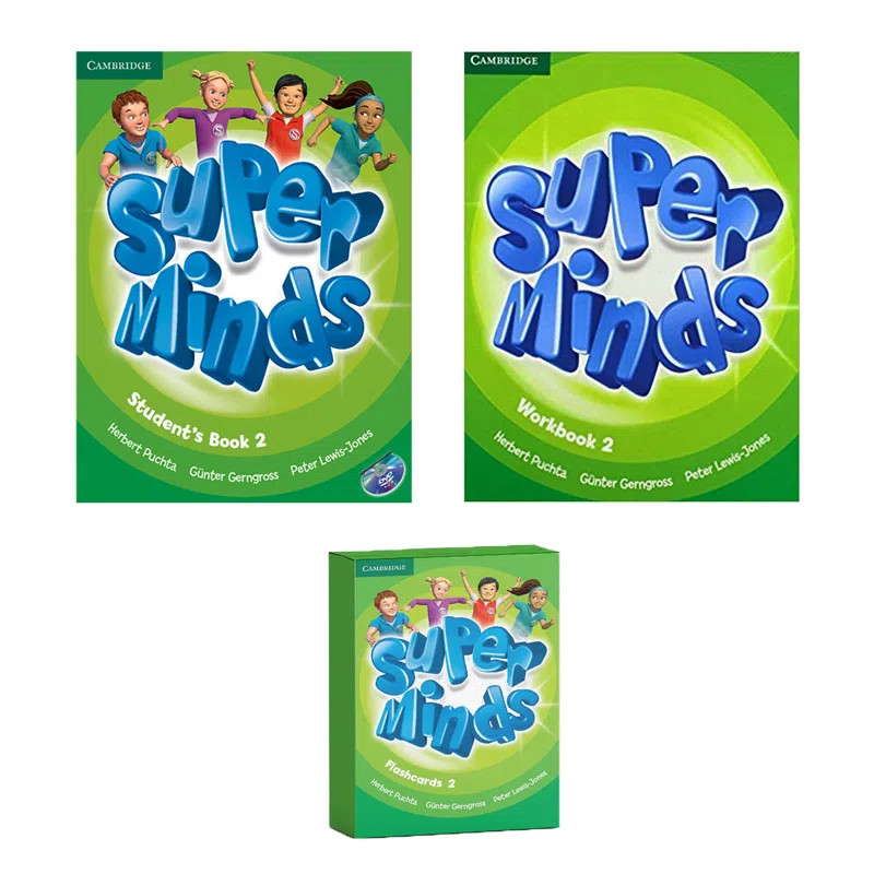 کتاب Super Minds 2 اثر جمعی از نویسندگان انتشارات آرماندیس 3 جلدی