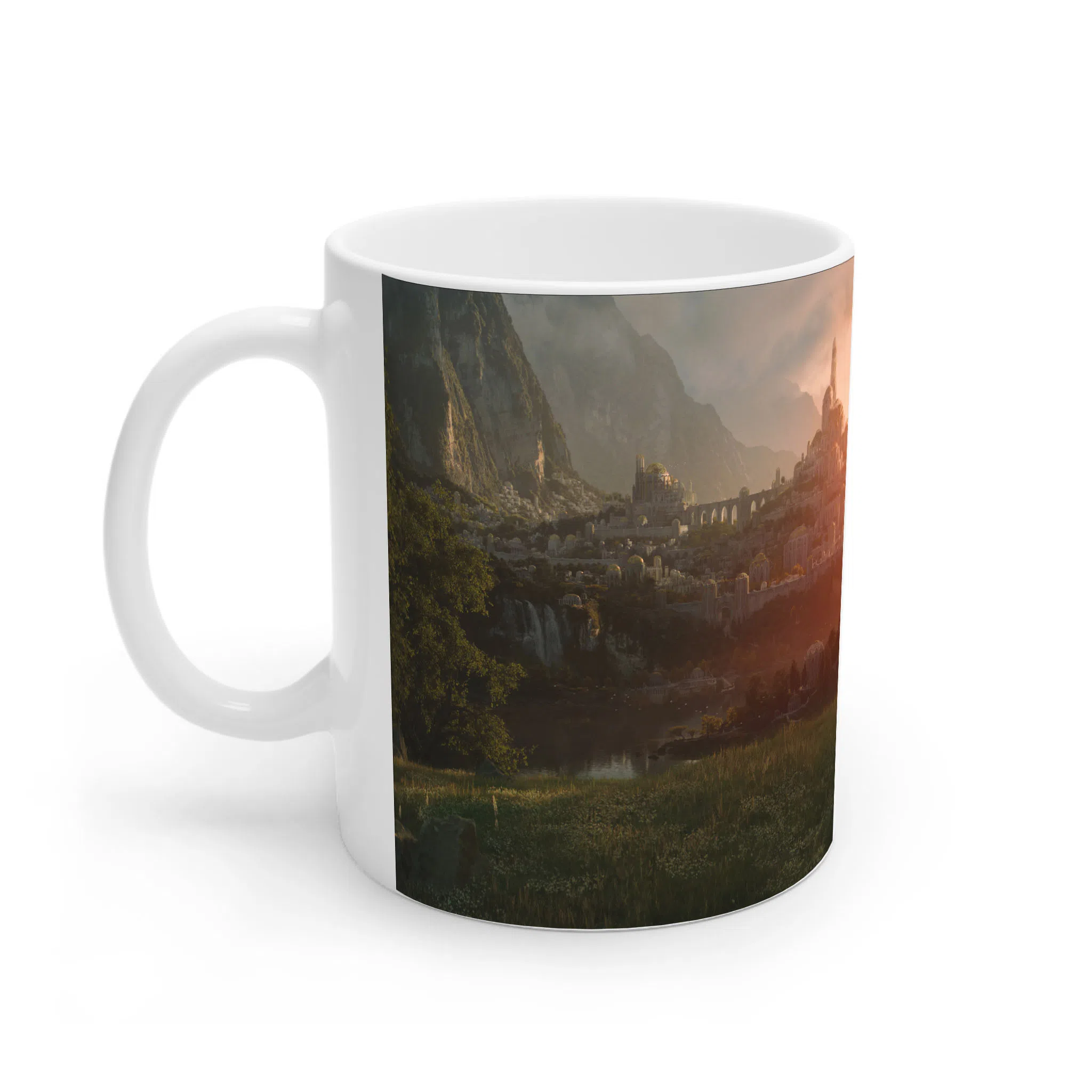 ماگ لیمینات طرح سریال ارباب حلقه ها The Lord of the Rings کد NM5413 — تصویر 2