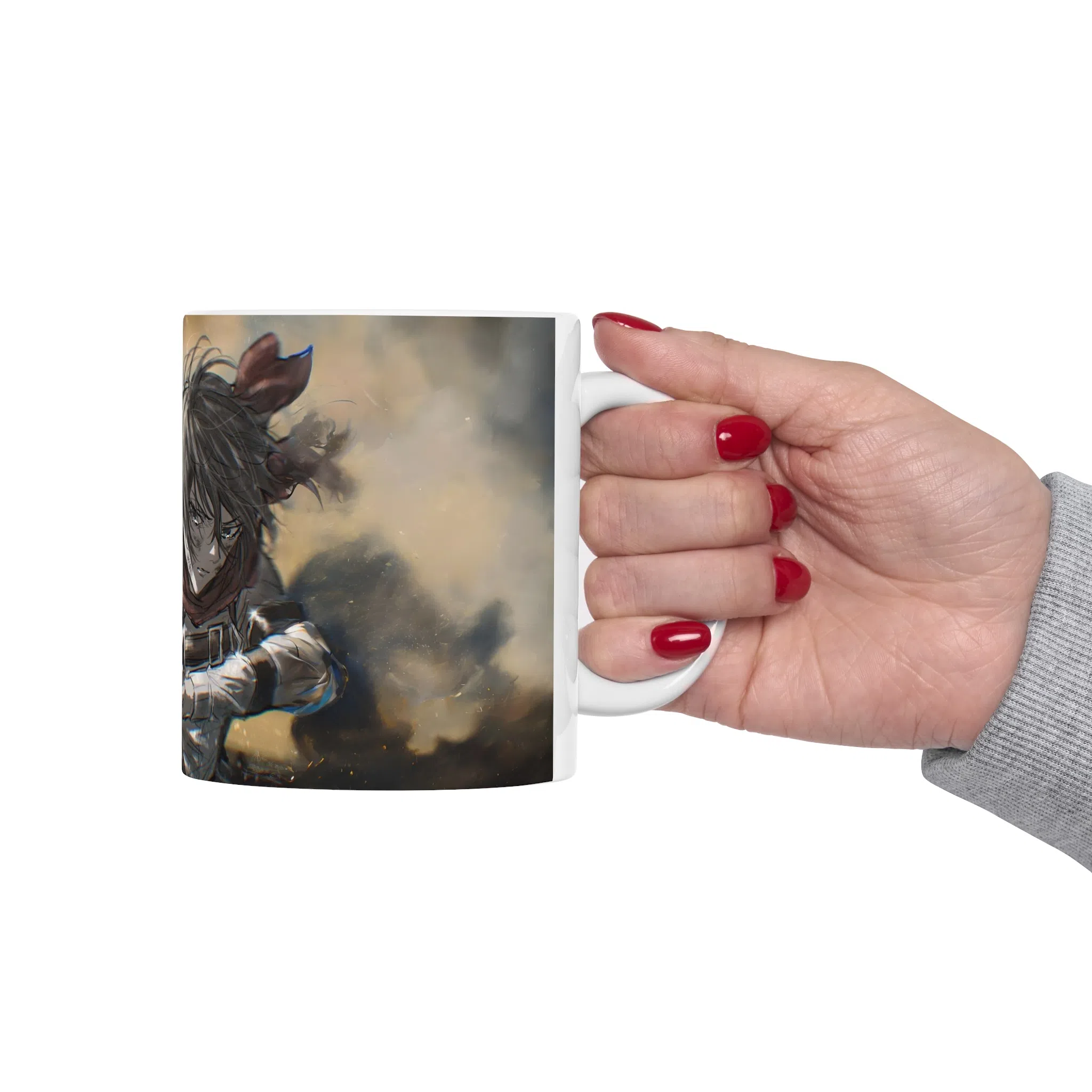 ماگ طرح انیمه اتک ان تایتان Attack on the Titan مدل NM2532 — تصویر 6
