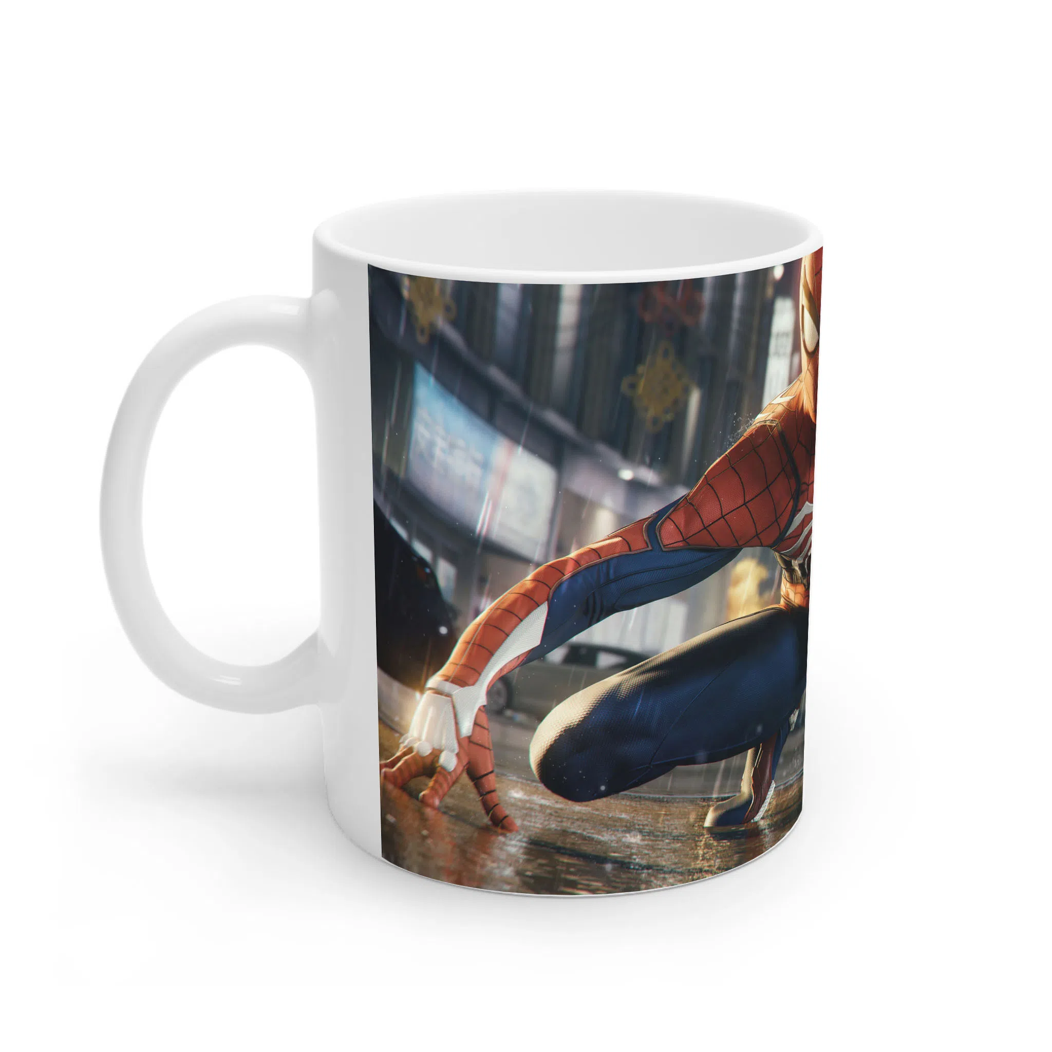 ماگ لیمینات طرح بازی اسپایدرمن مرد عنکبوتی Spider Man Game کد NM9654 — تصویر 2