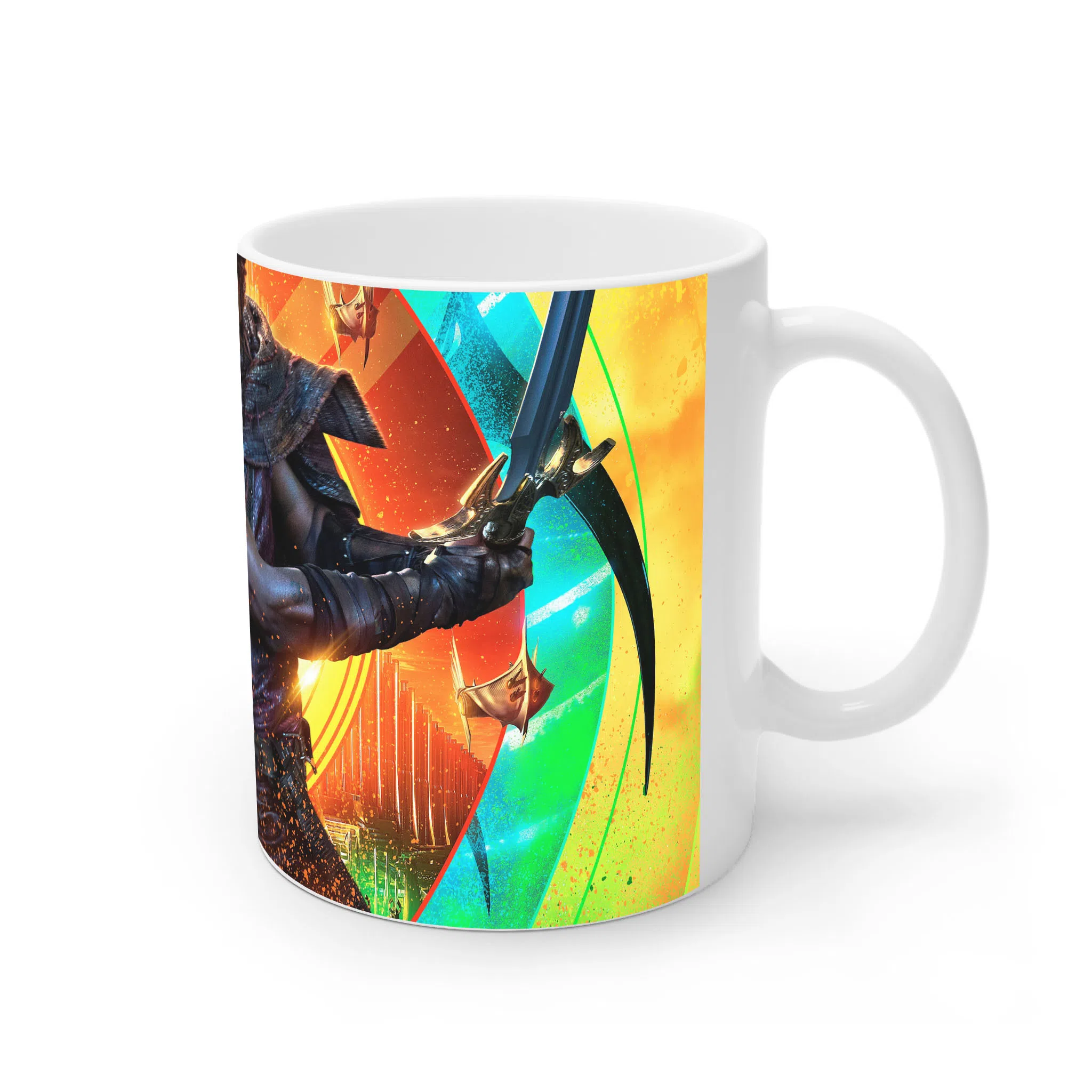 ماگ لیمینات طرح فیلم ثور رگناروک Thor Ragnarok کد NM13113 — تصویر 2