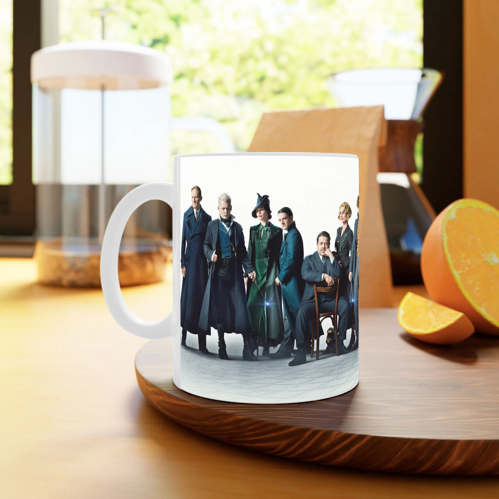 ماگ لیمینات طرح فیلم جانوران شگفت انگیز Fantastic Beasts کد NM11334 — تصویر 2