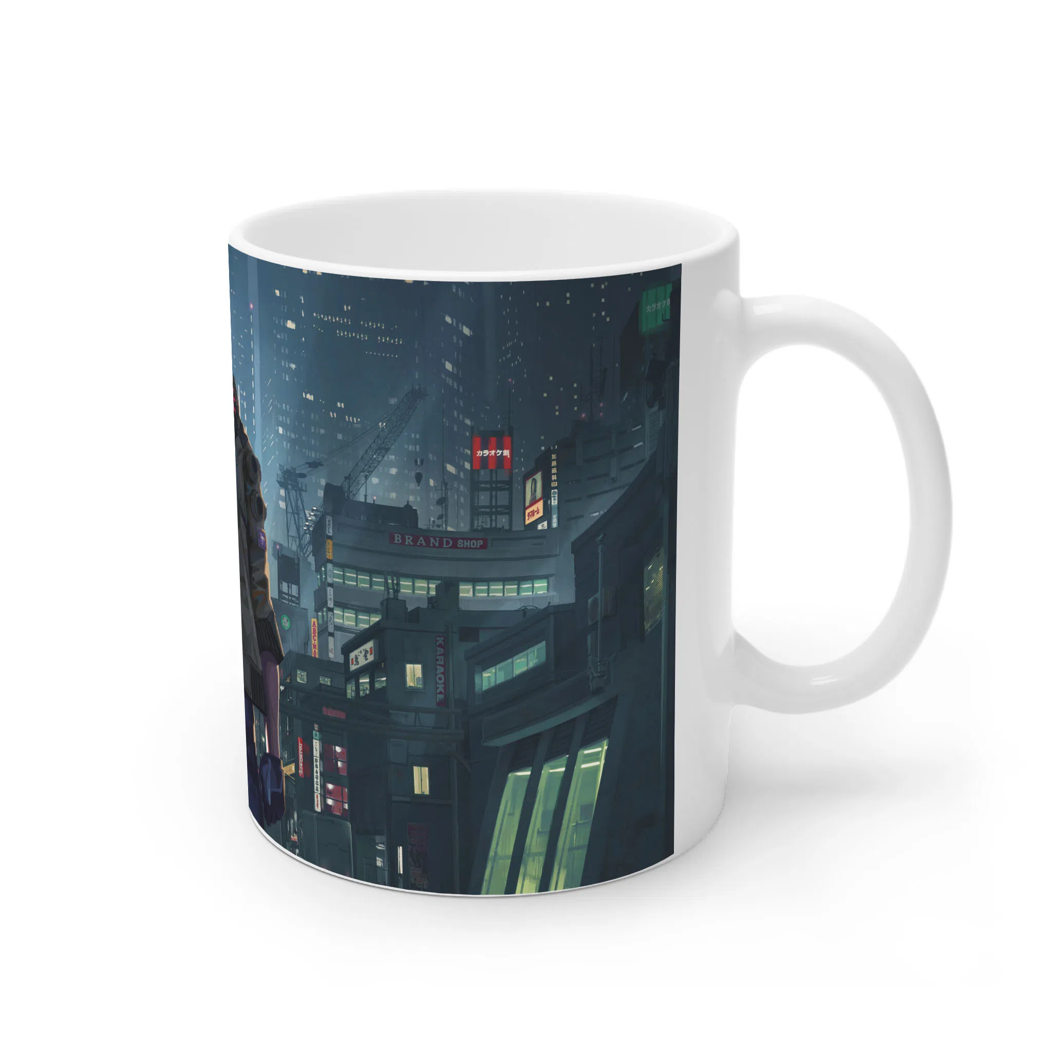 ماگ لیمینات طرح بازی سایبرپانک Cyberpunk 2077 Game کد NM6709 — تصویر 4