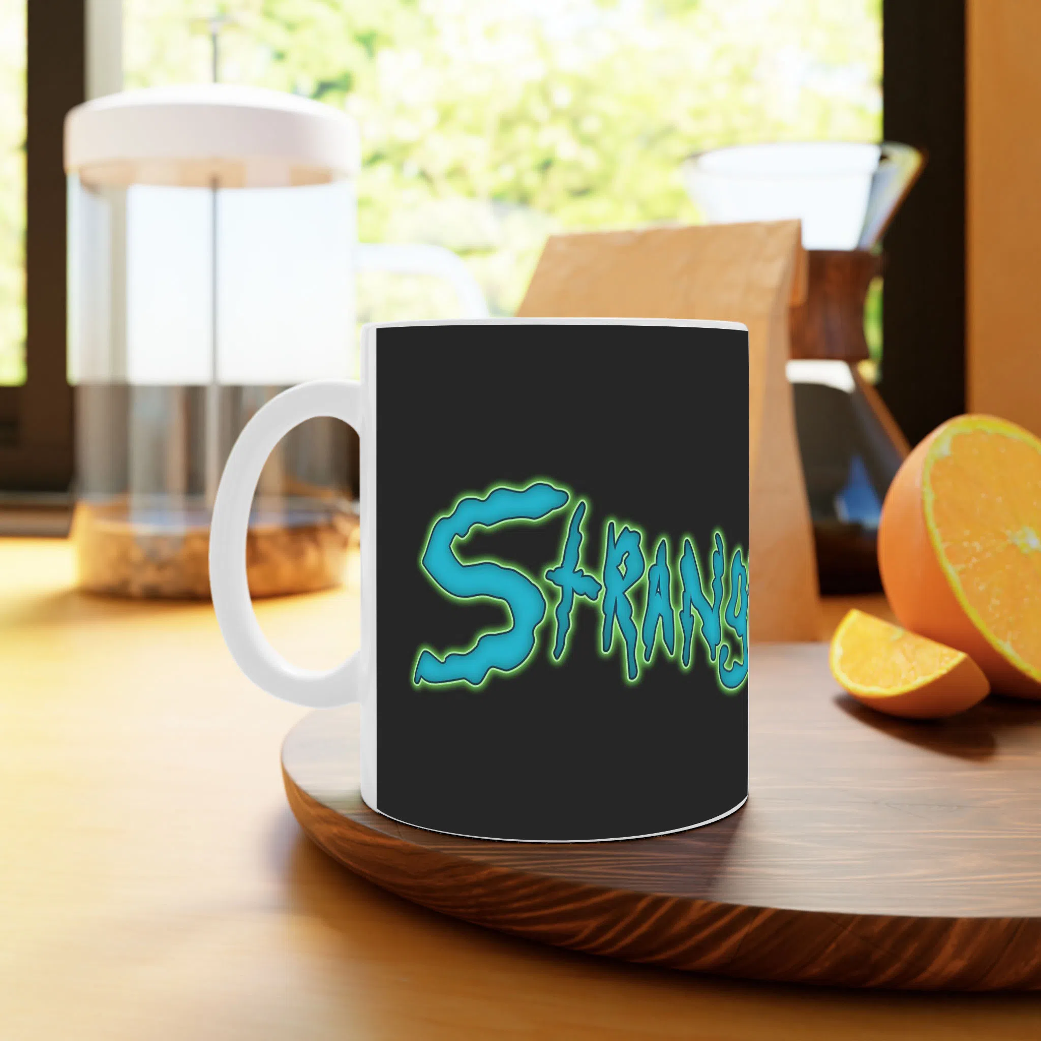 ماگ لیمینات طرح سریال چیز های عجیب Stranger Things کد NM5131 — تصویر 2
