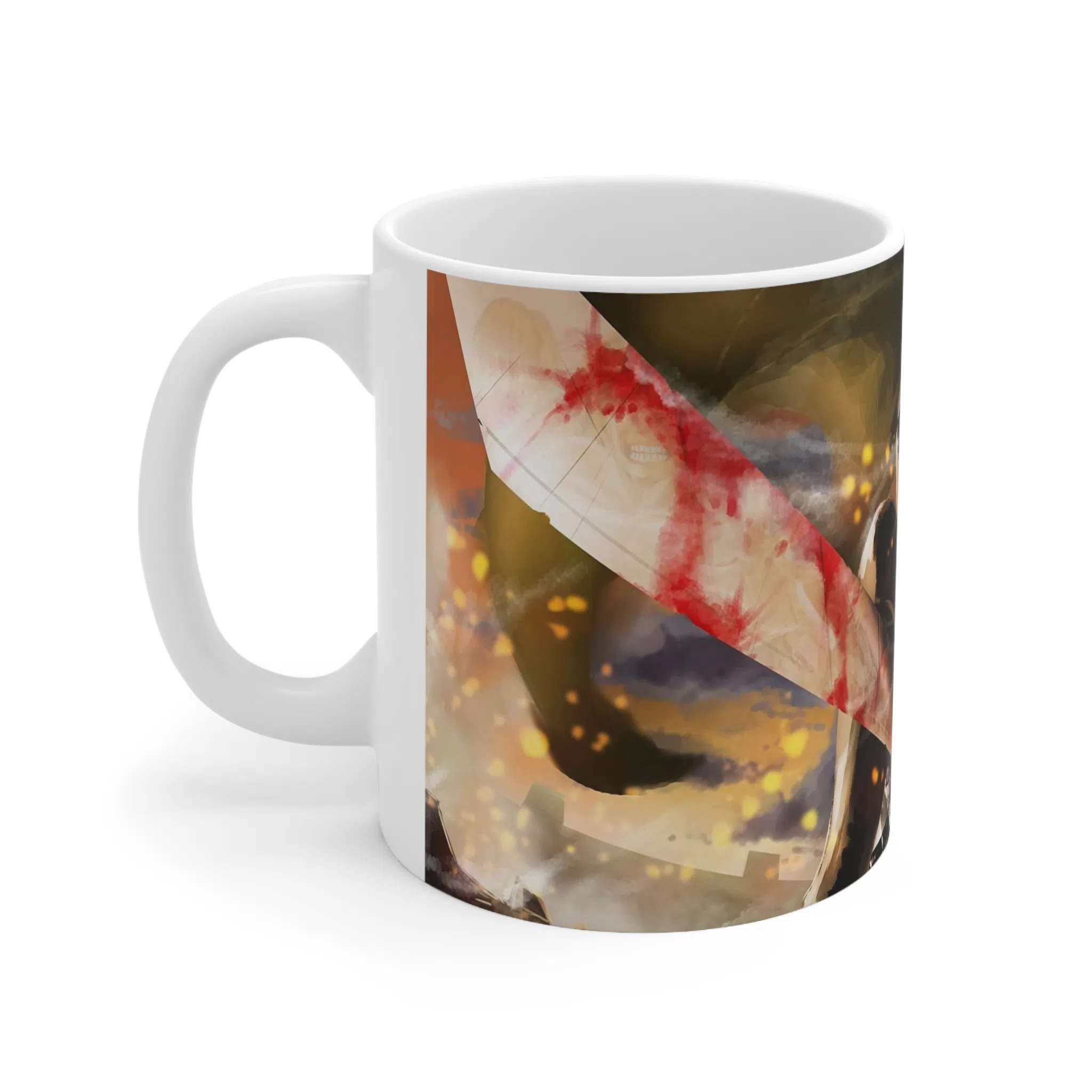 ماگ طرح انیمه اتک ان تایتان Attack on the Titan مدل NM2542 — تصویر 2