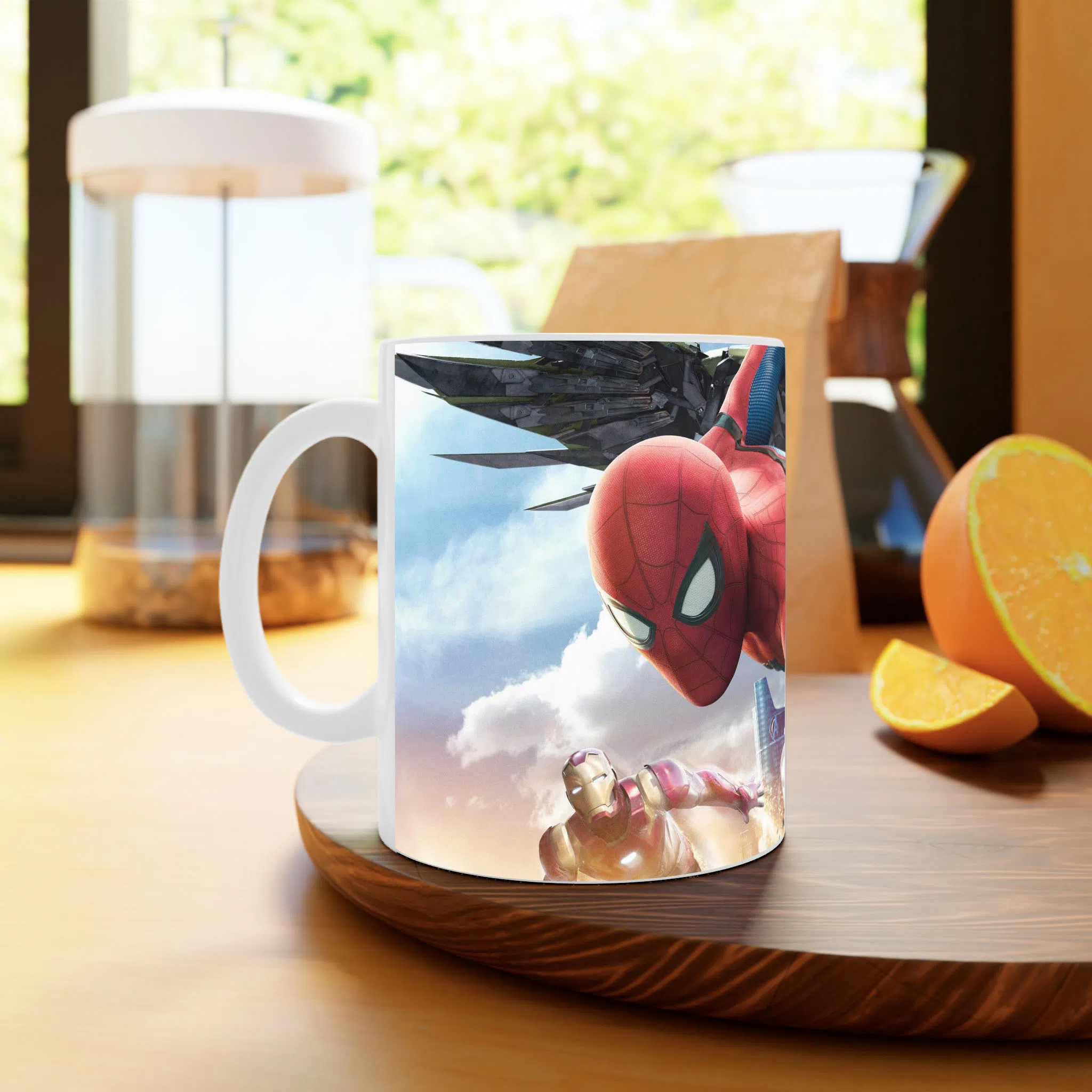 ماگ لیمینات طرح فیلم مرد عنکبوتی اسپایدرمن Spider Man کد NM12481 — تصویر 2