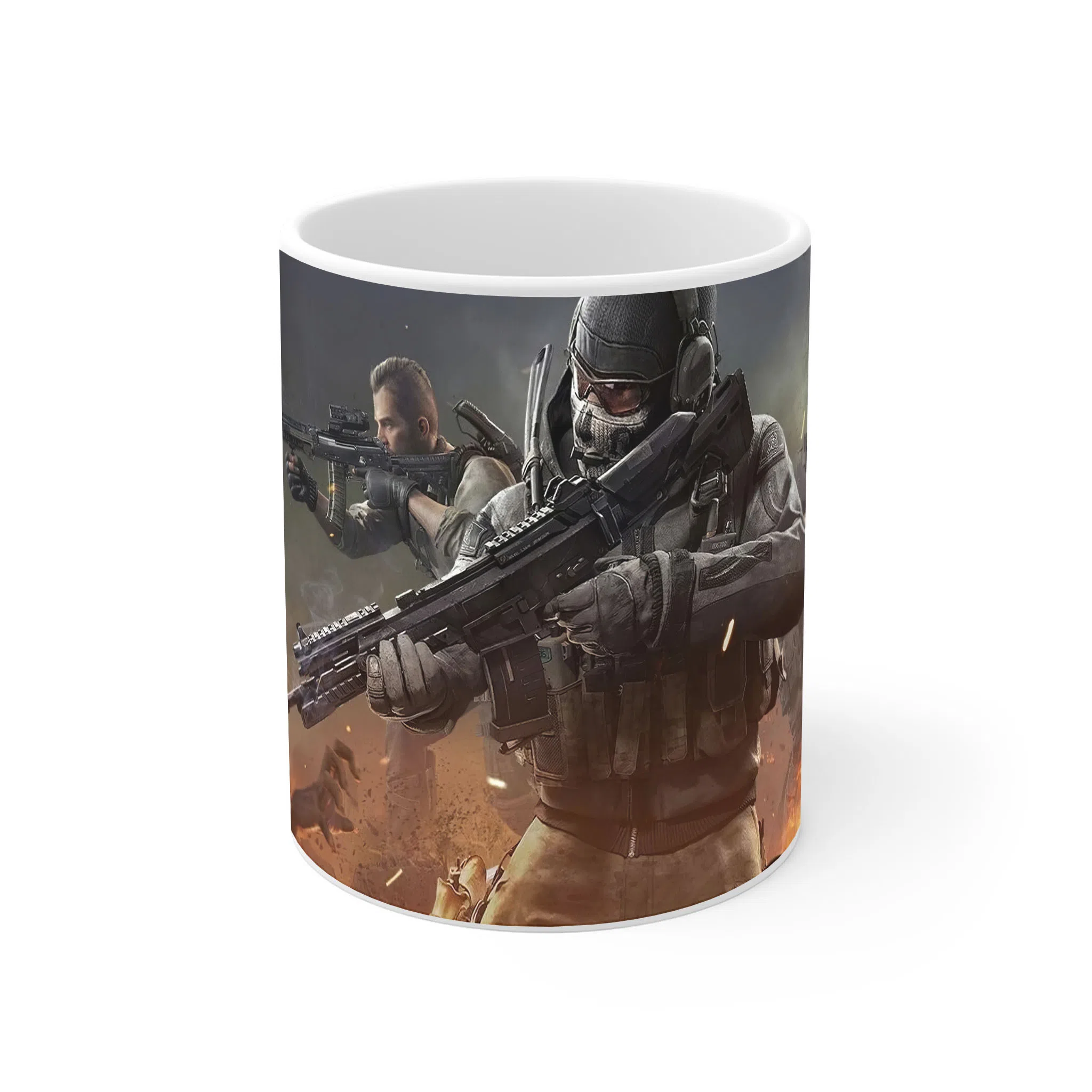ماگ لیمینات طرح بازی ندای وظیفه Call of Duty Game کد NM6316 — تصویر 2
