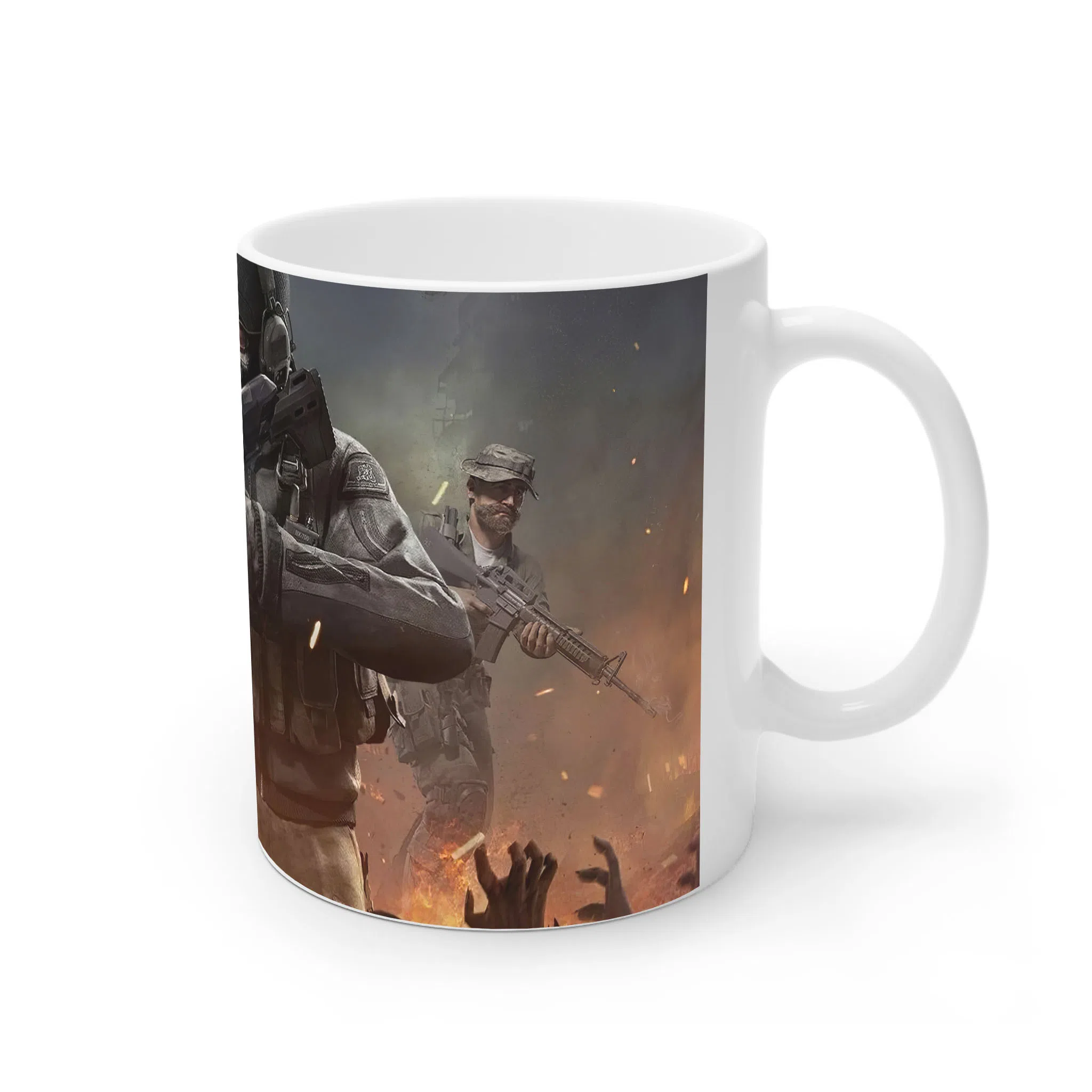 ماگ لیمینات طرح بازی ندای وظیفه Call of Duty Game کد NM6316 — تصویر 4
