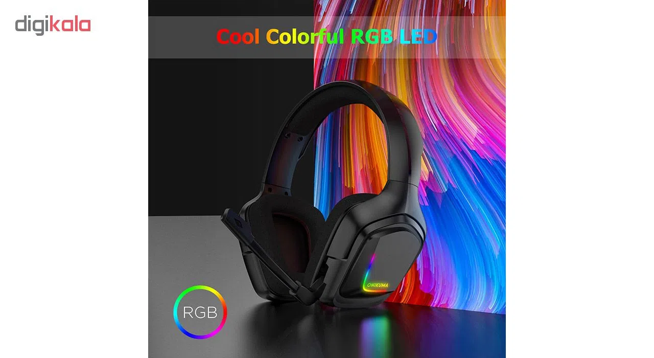 هدفون مخصوص بازی اونیکوما مدل K20 — تصویر 6