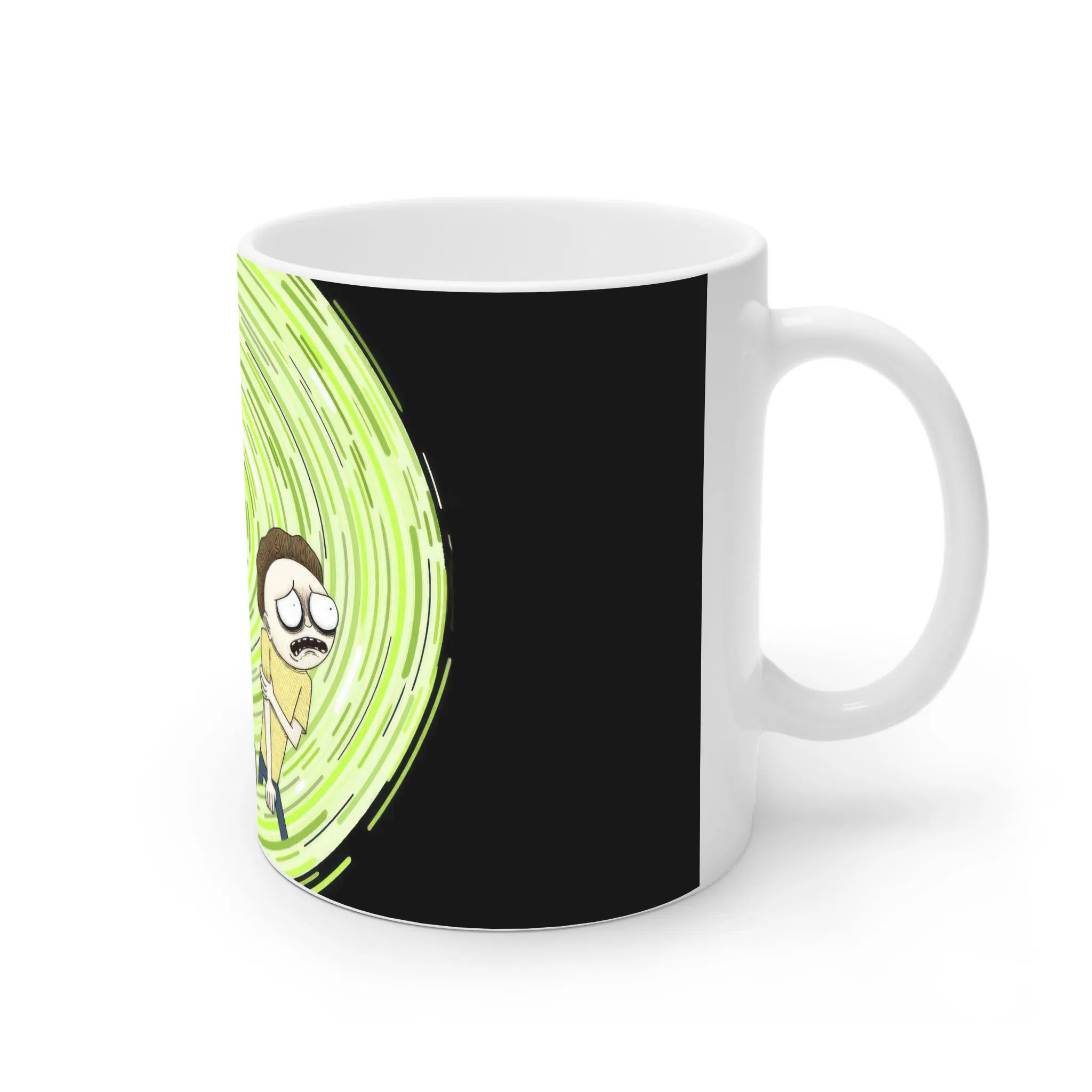 ماگ لیمینات طرح سریال ریک و مورتی Rick and Morty کد NM4915 — تصویر 2